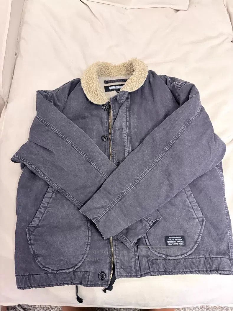 Neighborhood Neighborhood Faux Fur Deck Jacket Size US M / EU 48-50 / 2 - 1 Thumbnail