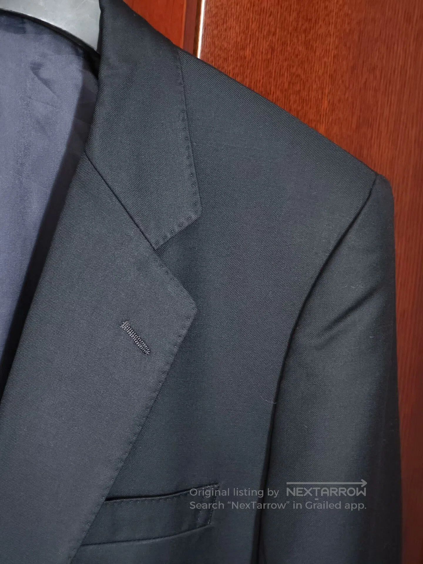 Ermenegildo Zegna Zegna Trofeo Black Wool Blazer. Size US L / EU 52-54 / 3 - 2 Thumbnail