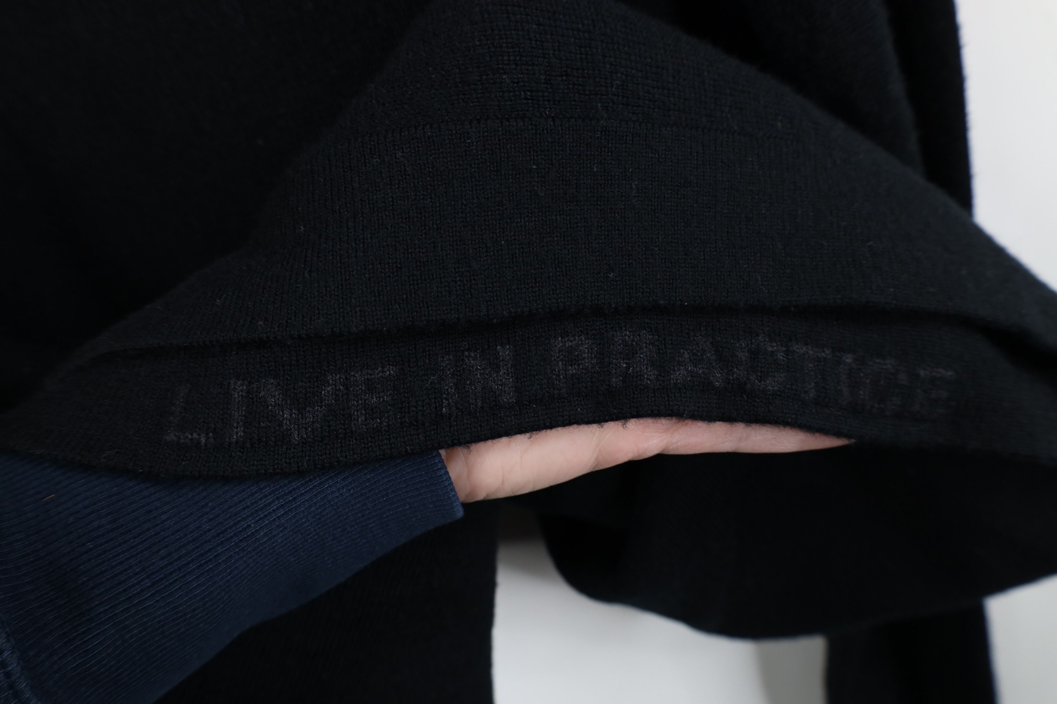 Lululemon Lululemon Blank Merino Wool Knit Crewneck Sweater Black Size US L / EU 52-54 / 3 - 5 Thumbnail
