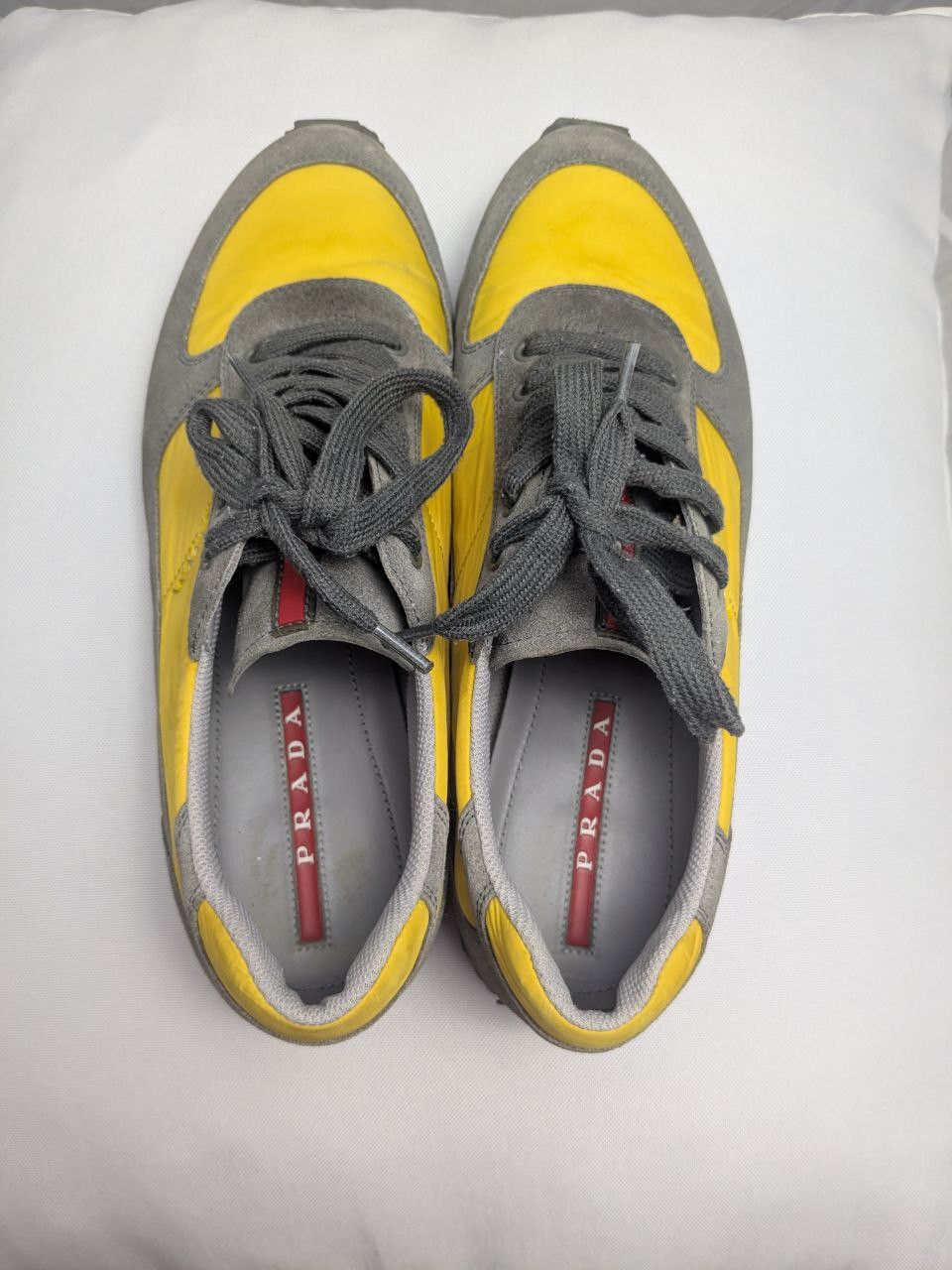 Prada PRADA Linea Rossa Vintage Nylon Suede Sneakers Archive Size US 11 / EU 44 - 6 Thumbnail