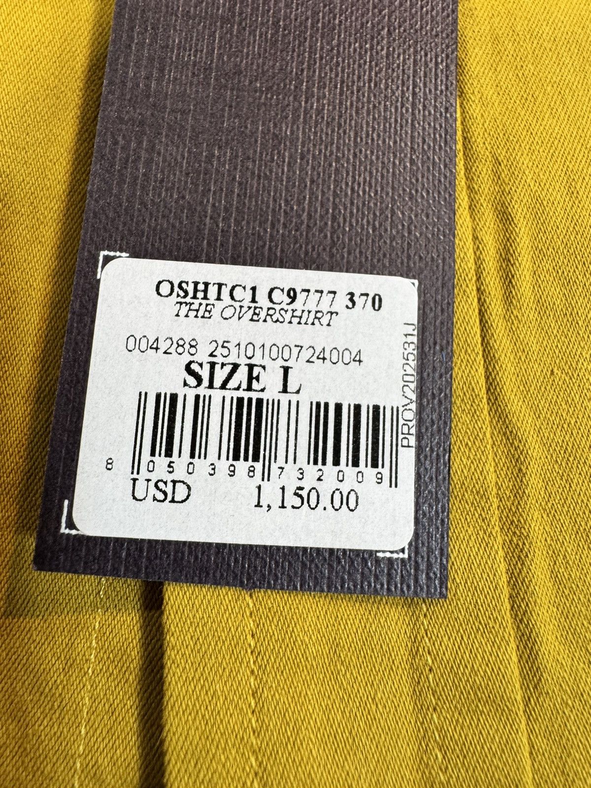Isaia Napolii Isaia Napoli Natural Cashmere Four Pocket Gold Overshirt Size US L / EU 52-54 / 3 - 4 Thumbnail