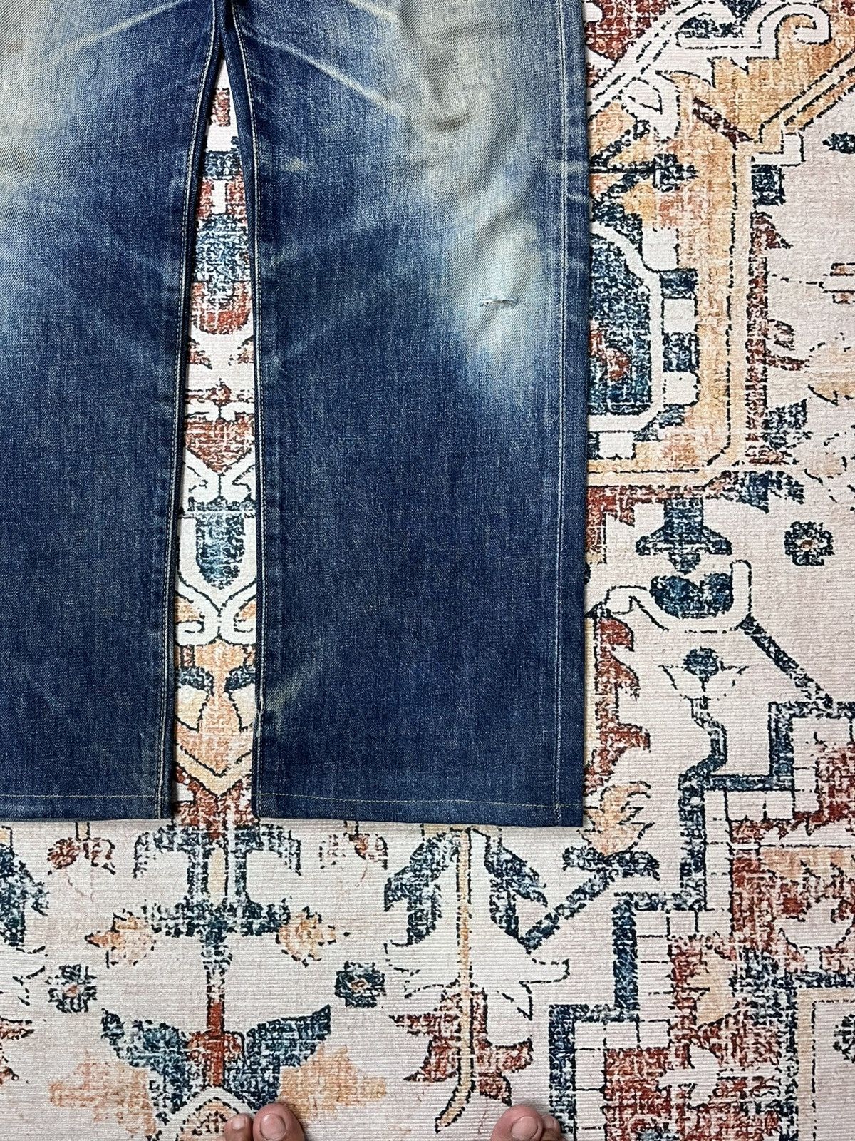 Levi's Levis XX 503B Big E Selvedge Jeans Size US 32 / EU 48 - 11 Thumbnail