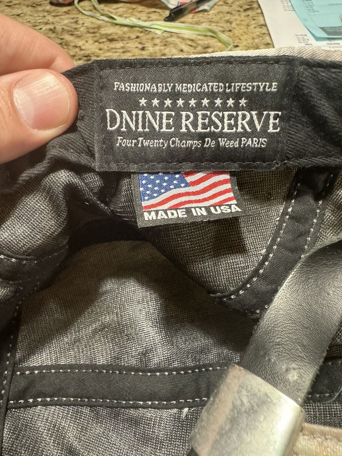 D Nine Reserve Dnine Reserve Angel Wing Snapback Size ONE SIZE - 7 Thumbnail