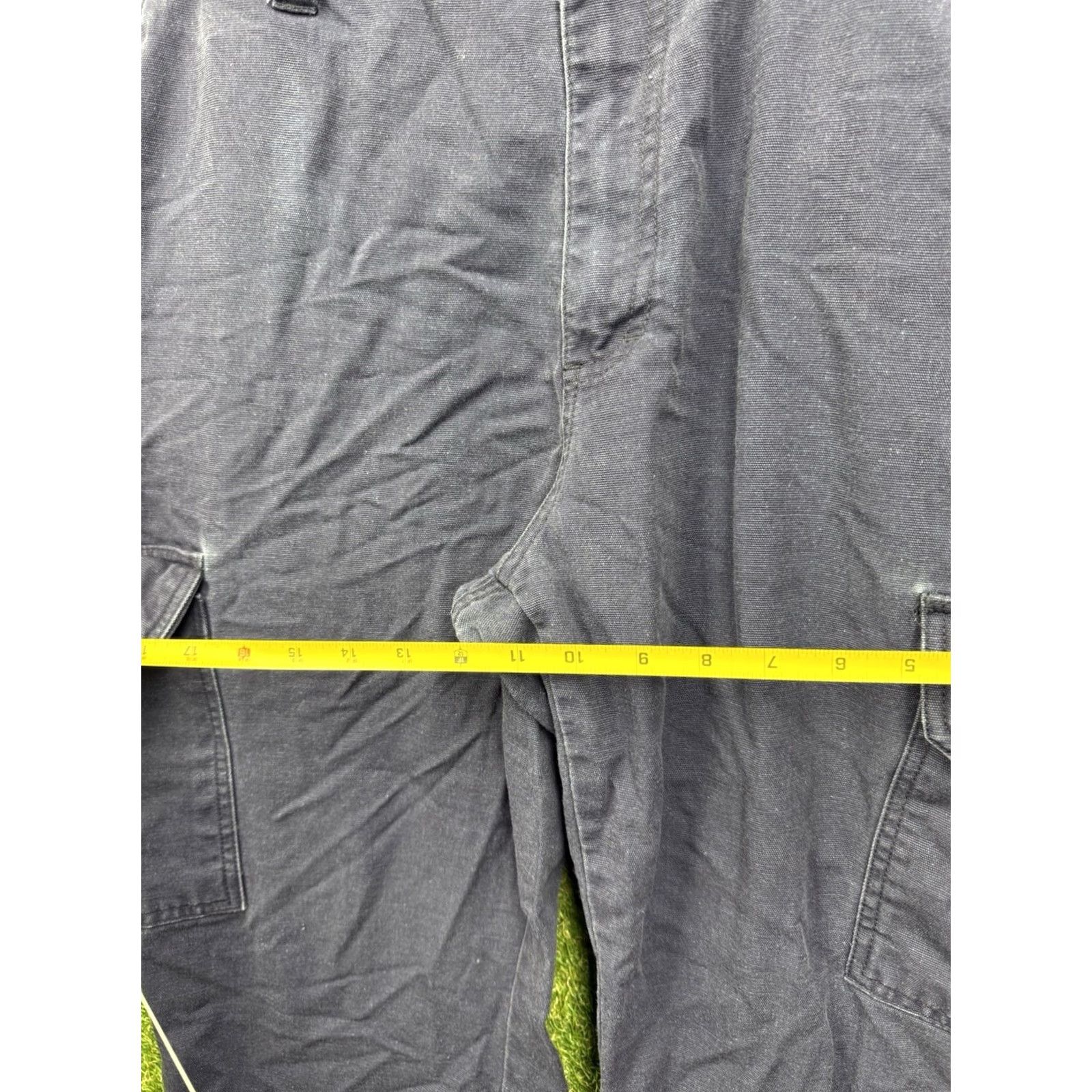 Vintage tyndale Flame Resistant Pants Mens 40 Blue Workwear Cargo Pockets Cargo Pants Regular 40x26 Mens USA Flame-Resistant Canvas Cotton Blue Size US 40 / EU 56 - 3 Thumbnail