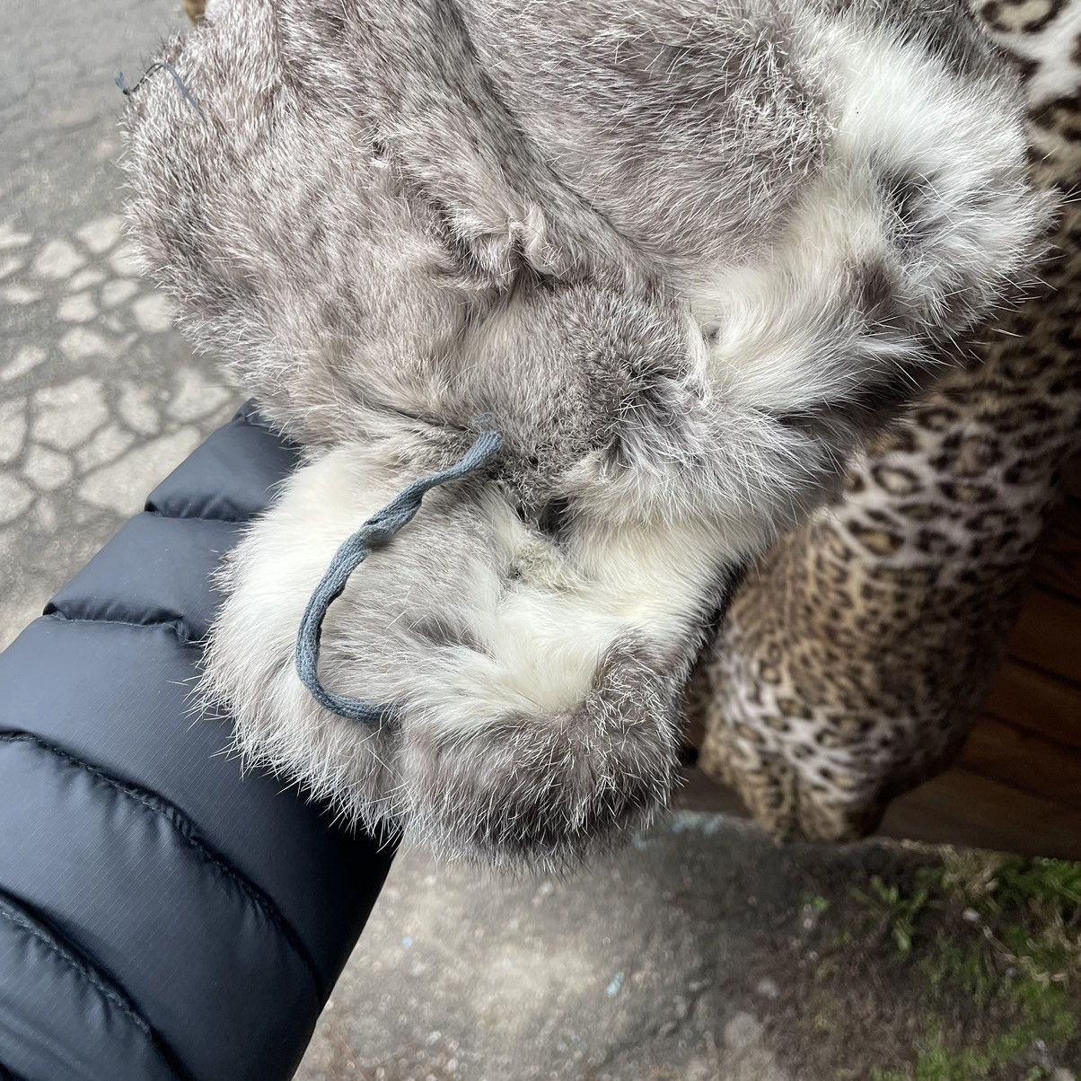 Japanese Brand × Vintage Y2K Faux Fur Ushanka Vintage Fuzzy Warm Trapper Hat mesh Size ONE SIZE - 2 Thumbnail