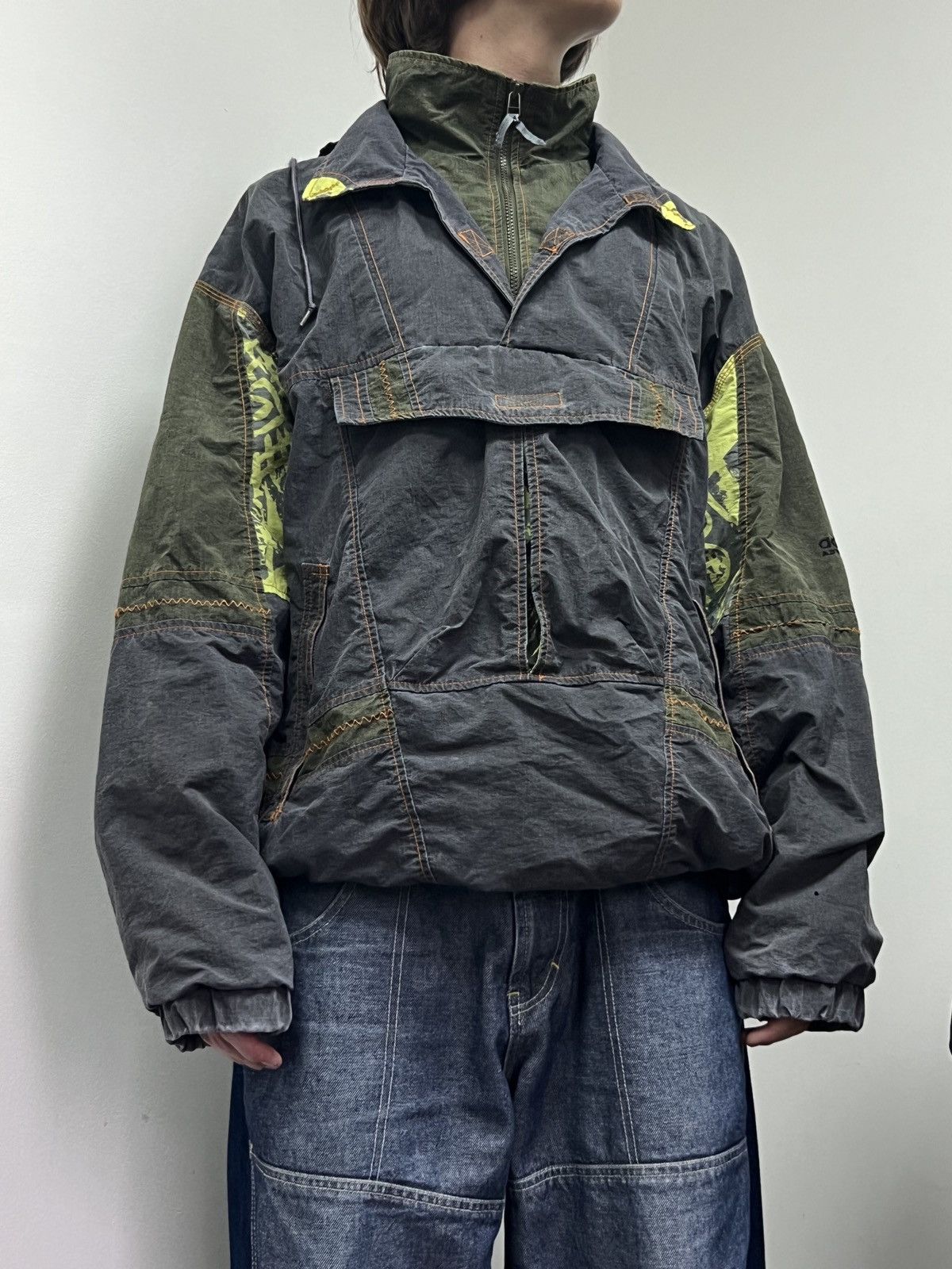 Adidas × Vintage Vintage Adidas Adventure Anorak Windbreaker Jacket Size US L / EU 52-54 / 3 - 1 Thumbnail