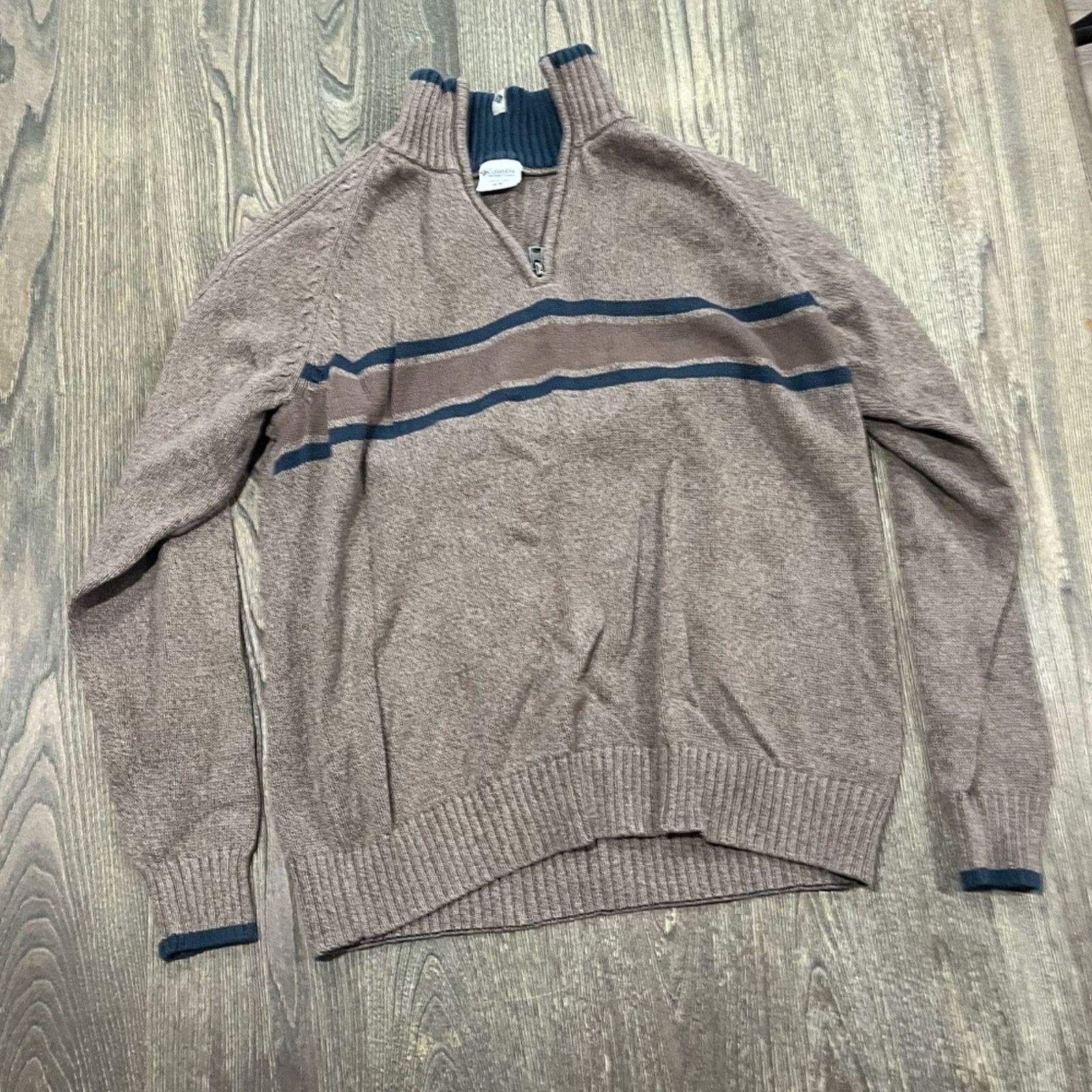 Columbia Columbia Sweater Mock Neck Quarter Zip Pullover Size M Size M / US 6-8 / IT 42-44 - 1 Thumbnail
