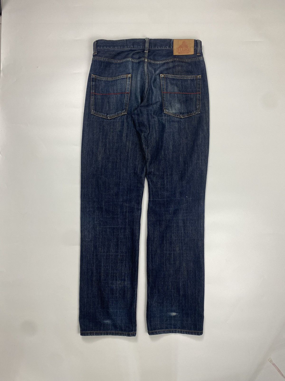 X-LARGE Xlarge Monogram Inside Denim Jeans Size US 32 / EU 48 - 5 Thumbnail