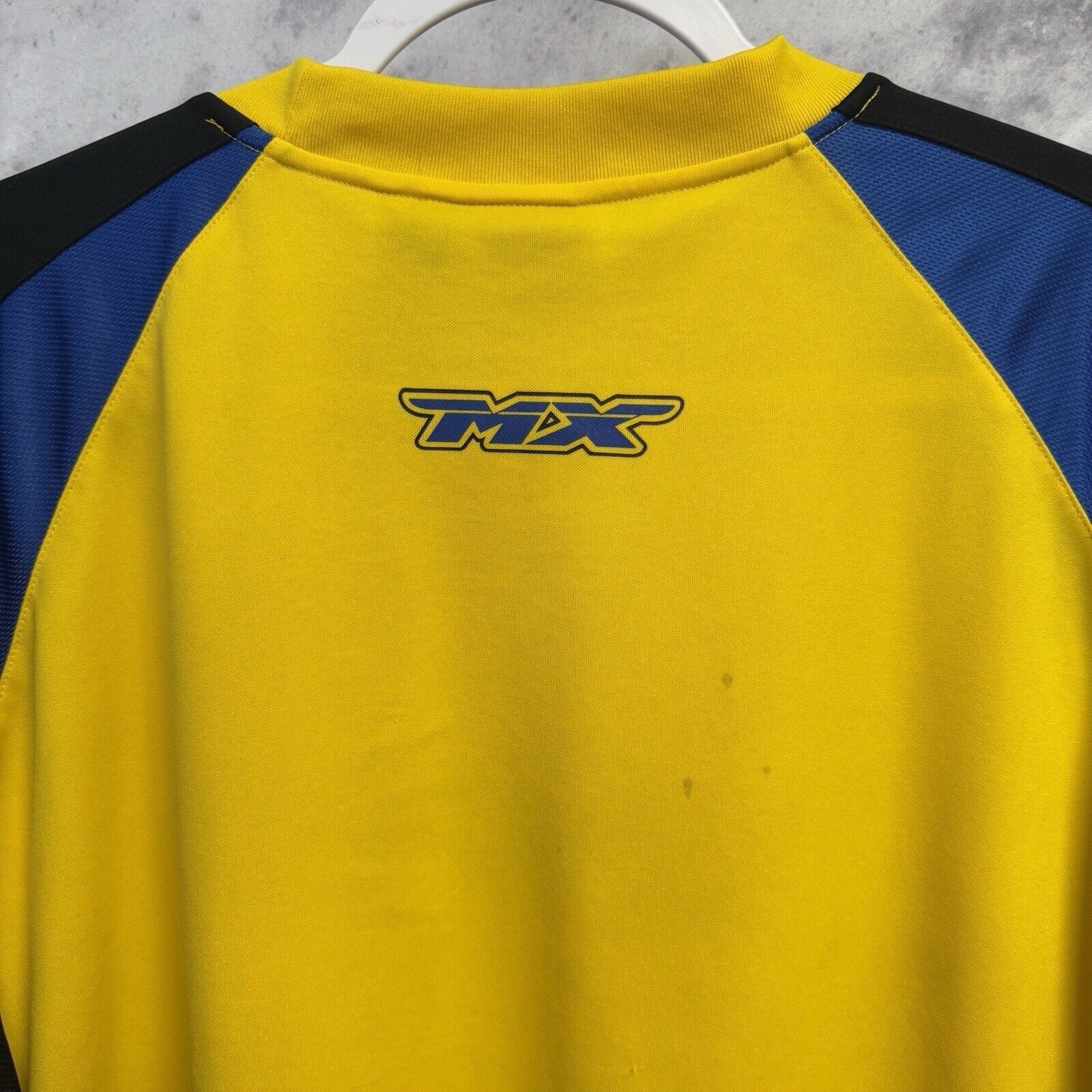 Vintage Vintage MX Racing Jersey Adult XL Yellow Long Sleeve Padded Size US XL / EU 56 / 4 - 9 Thumbnail