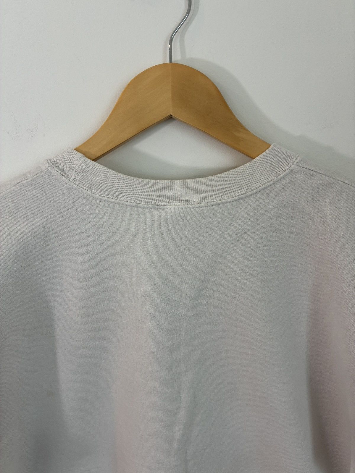 Vintage Vintage Blue Collar Distressed Crewneck Sweatshirt Size US L / EU 52-54 / 3 - 5 Thumbnail