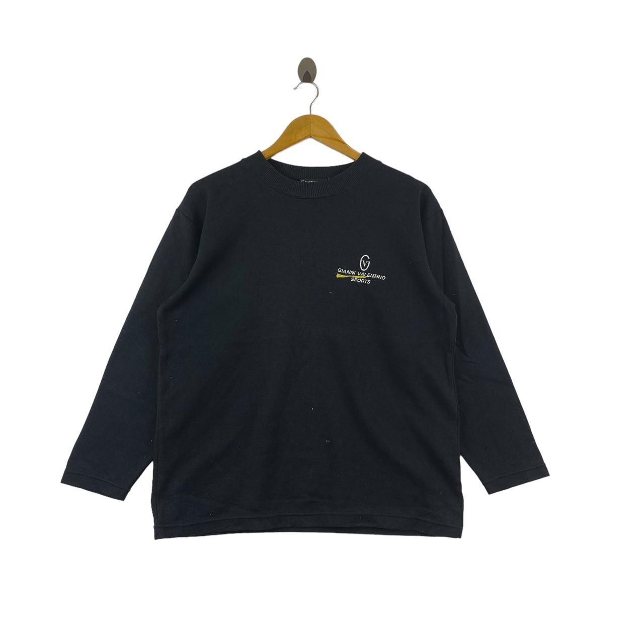 Other Vintage GIANNI VALENTINO ITALY Sports Collection Sweatshirt Size L / US 10 / IT 46 - 1 Thumbnail