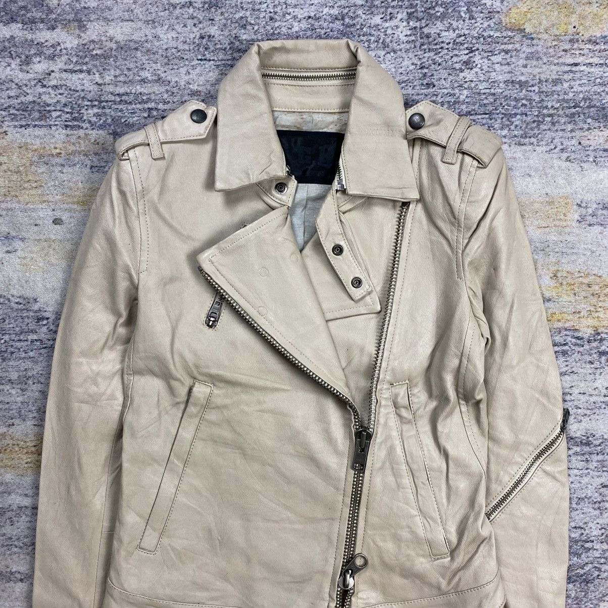 Le Grande Bleu (L.G.B.) Lgb le grande bleu bikers leather jacket Size US XS / EU 42 / 0 - 7 Thumbnail
