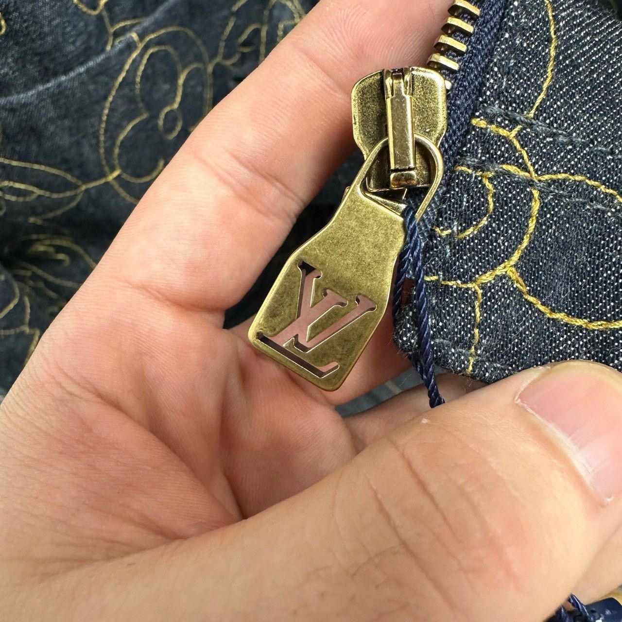 Louis Vuitton LOUIS VUITTON 24Fw & Timberland Vine Gold Thread embroidery Size US L / EU 52-54 / 3 - 6 Thumbnail