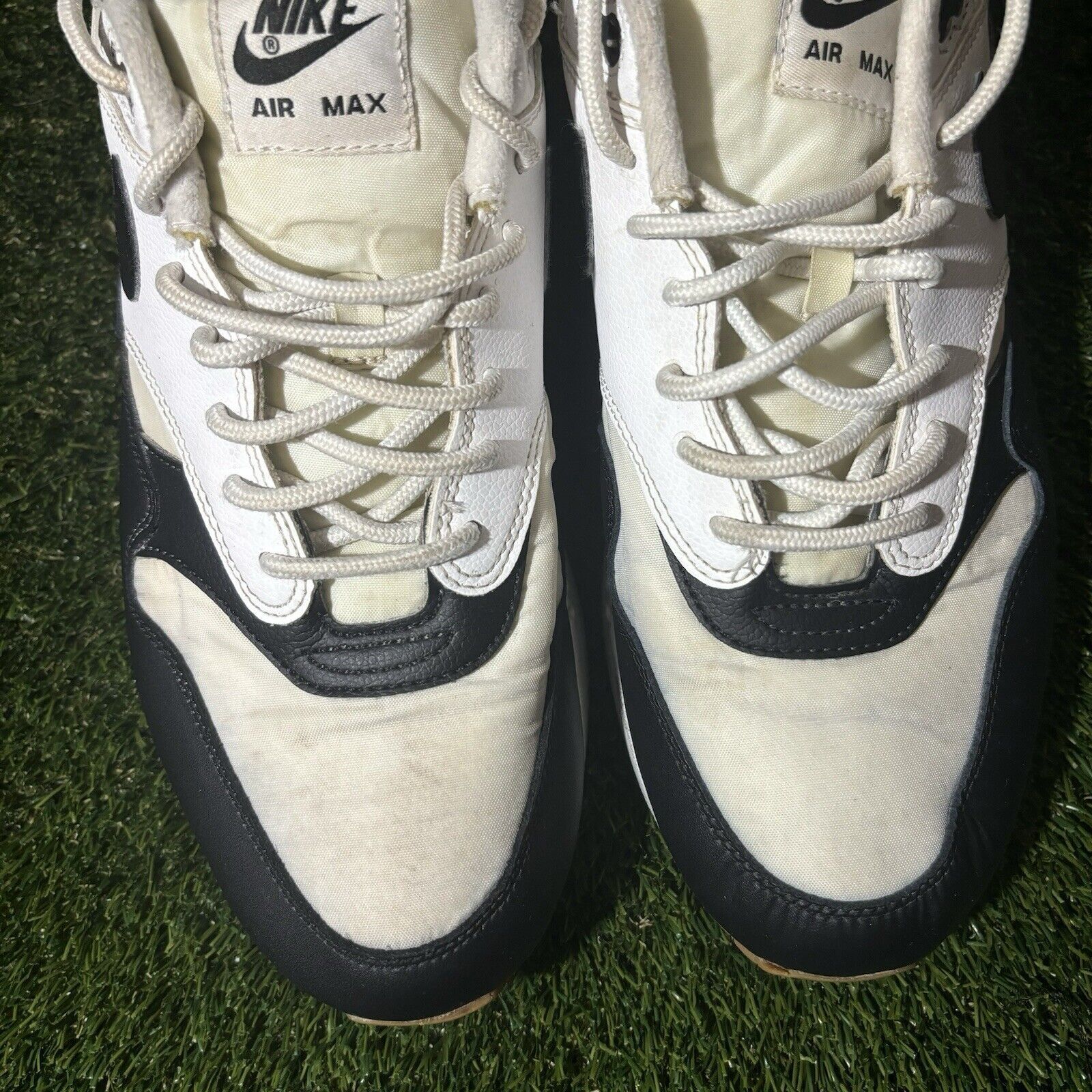 Nike Size 10 - Nike Air Max 1 White Black Gum Size US 10 / EU 43 - 3 Thumbnail