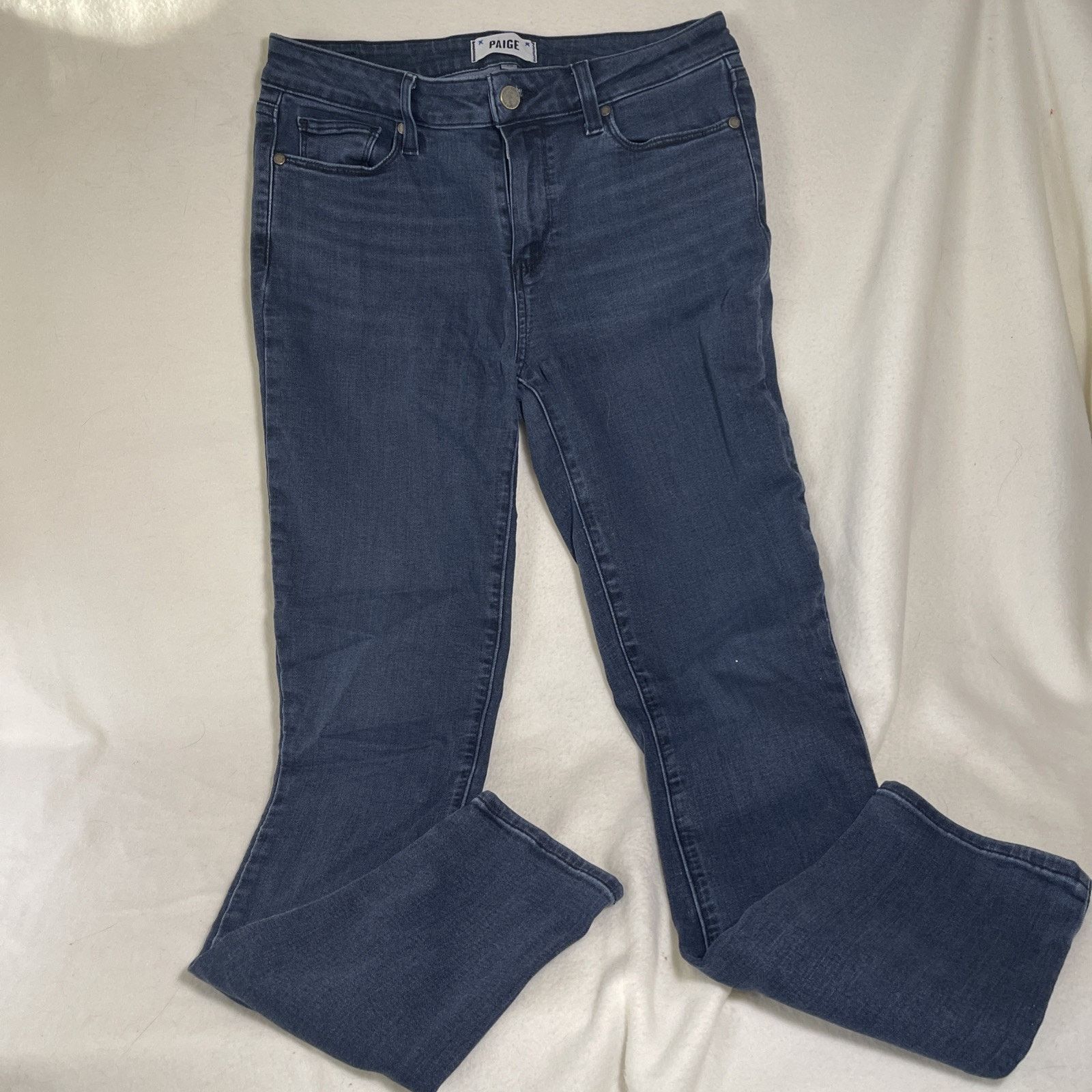 Paige Paige Jeans Women's Size 29 Blue Skyline Skinny 32" Inseam Size 29" - 1 Thumbnail