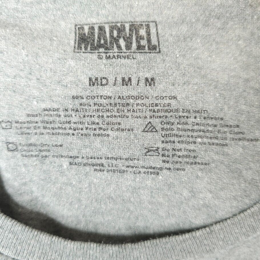 Marvel Comics Marvel Comics T Shirt Mens Size Medium Gray Iron Man Hulk Size US M / EU 48-50 / 2 - 5 Thumbnail