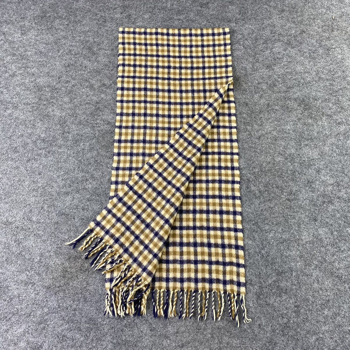 Aquascutum × Vintage Aquasqutum Cashmere Muffler/ Scar / Neckwear -T1386 Size ONE SIZE - 4 Thumbnail