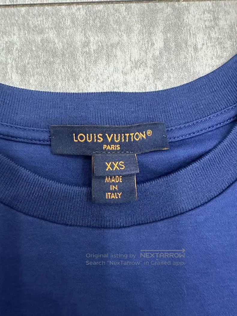 Louis Vuitton Louis Vuitton 25 New Blue Short Sleeve T-Shirt Size US XXS / EU 40 - 4 Thumbnail