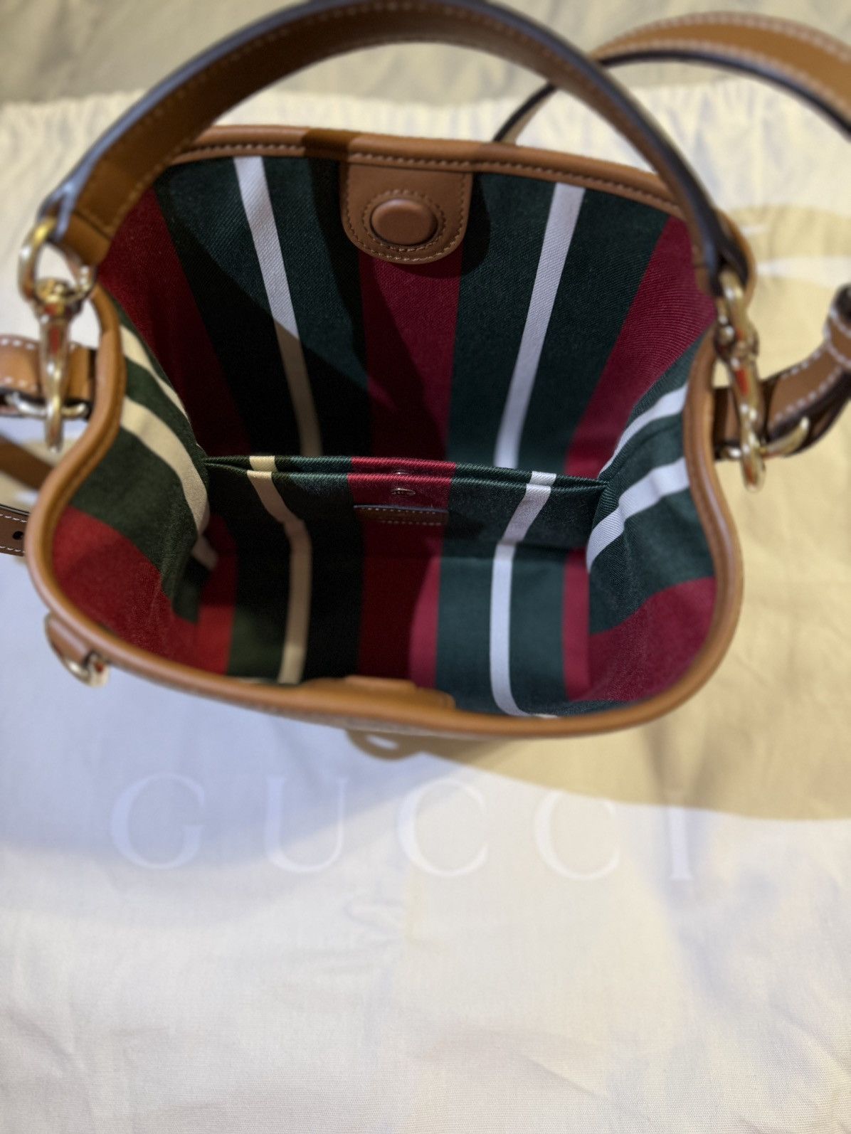 Gucci GG Emblem small bucket bag Size ONE SIZE - 15 Thumbnail