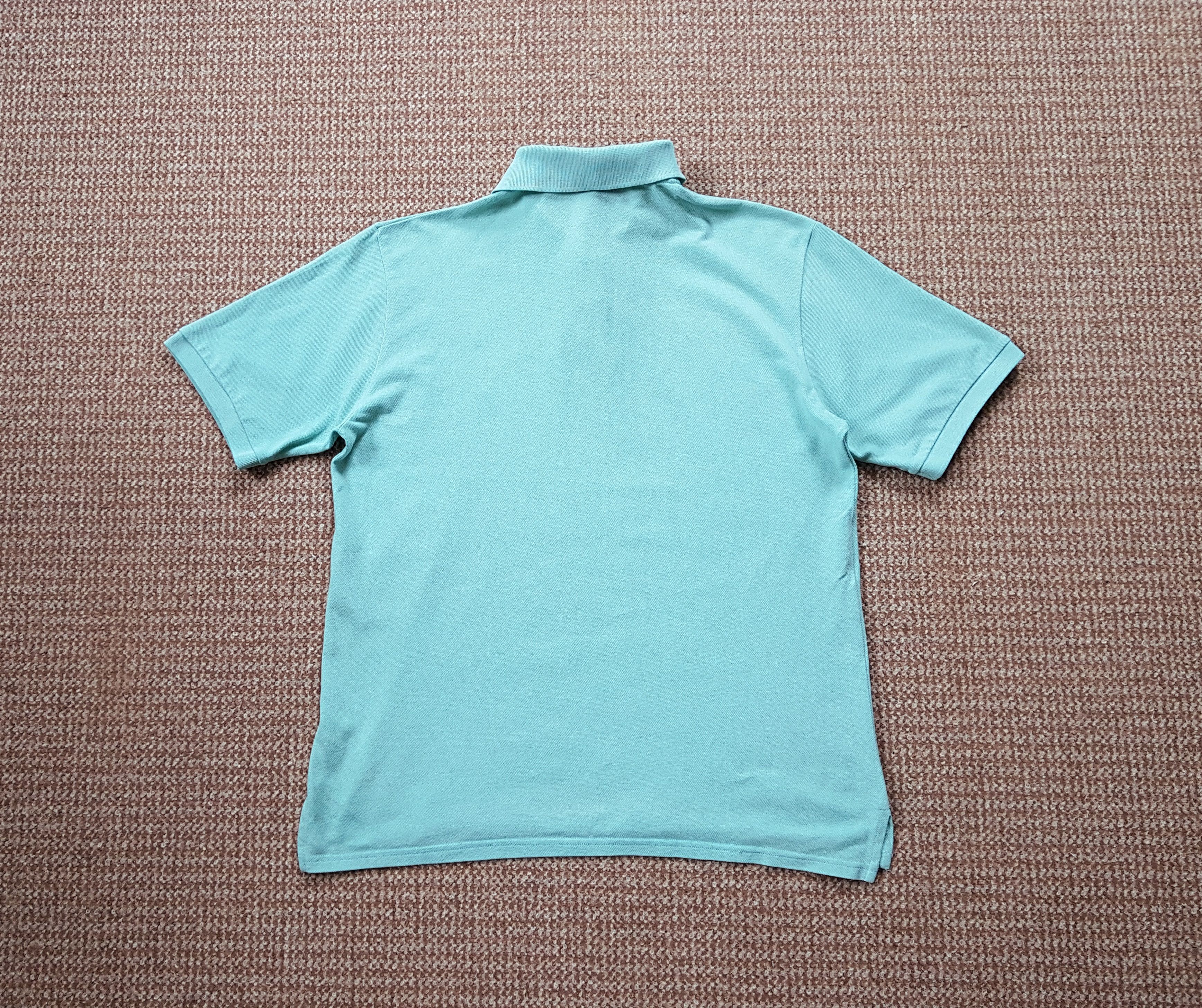 Yves Saint Laurent YSL Vintage Yves Saint Laurent Polo Shirt Turquoise Blue L Size US L / EU 52-54 / 3 - 5 Thumbnail