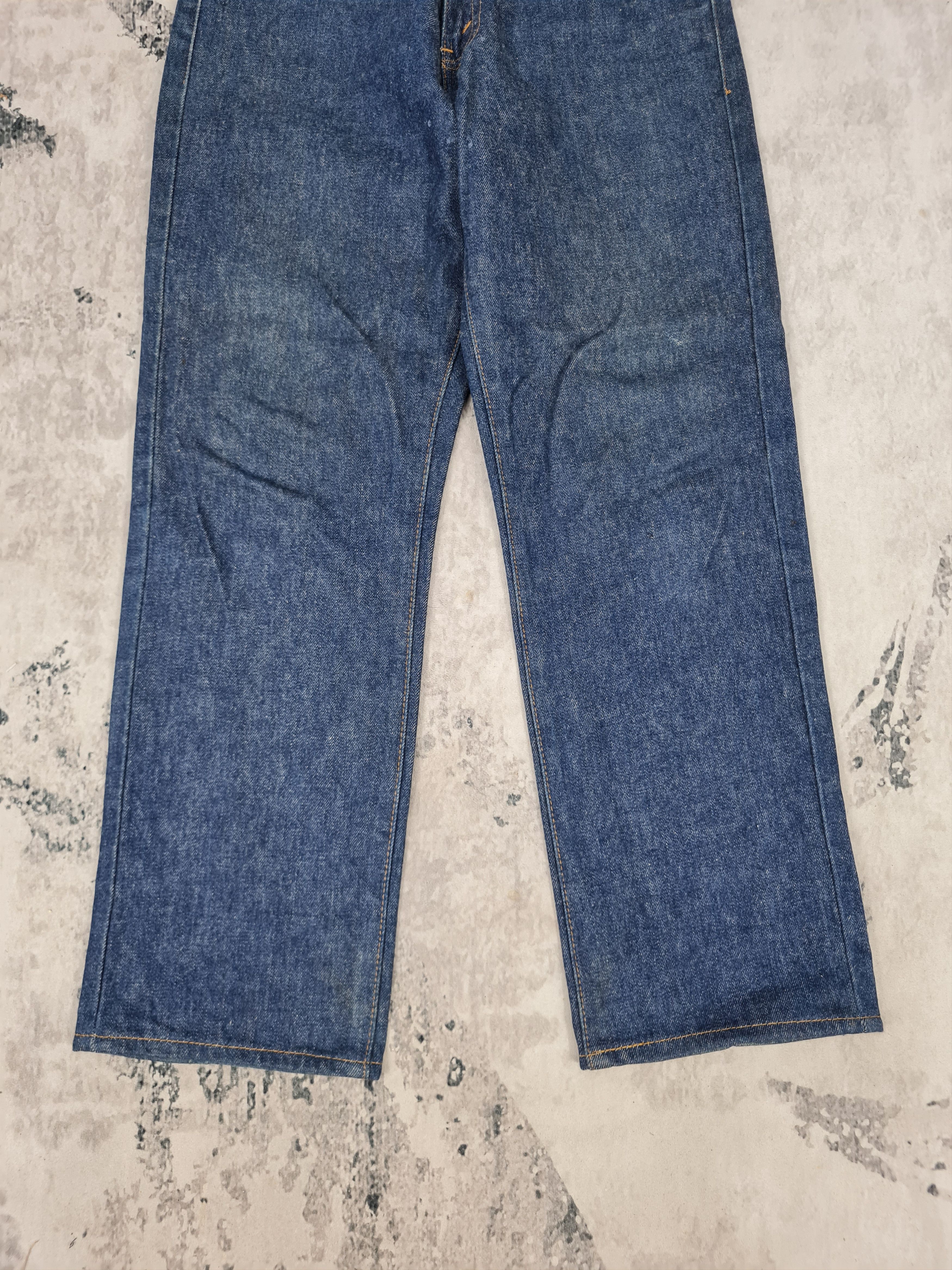 Levi's Vintage Clothing Vintage LEVIS 504-0217 Cropped Blue Jeans L0375 Size 29X27.5 Size US 29 - 4 Thumbnail