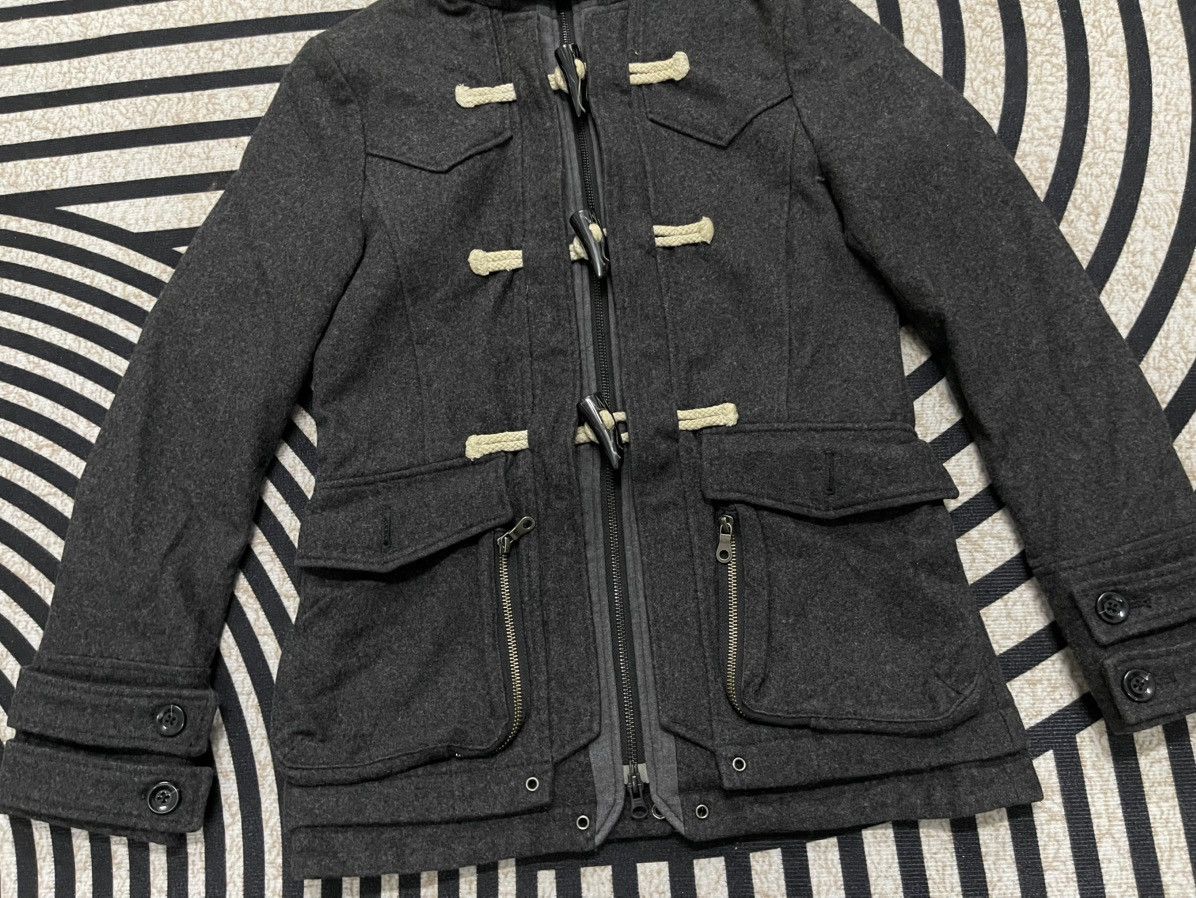 PPFM 2000s PPFM WOOL HOODIE JACKET PUNK STYLE Size US S / EU 44-46 / 1 - 6 Thumbnail