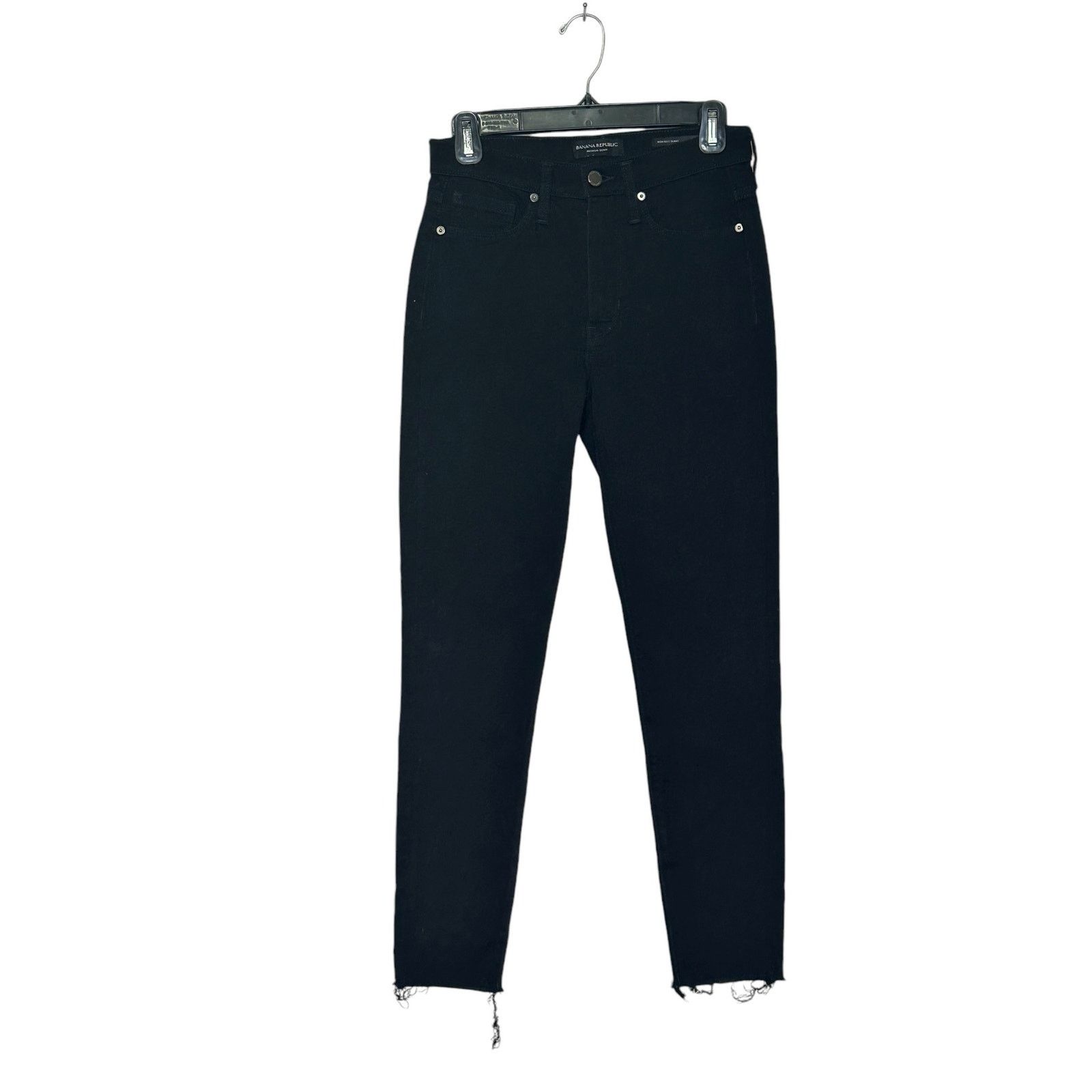 Banana Republic Banana Republic black high rise skinny jeans size 26 short Size 26" / US 2 / IT 38 - 10 Thumbnail