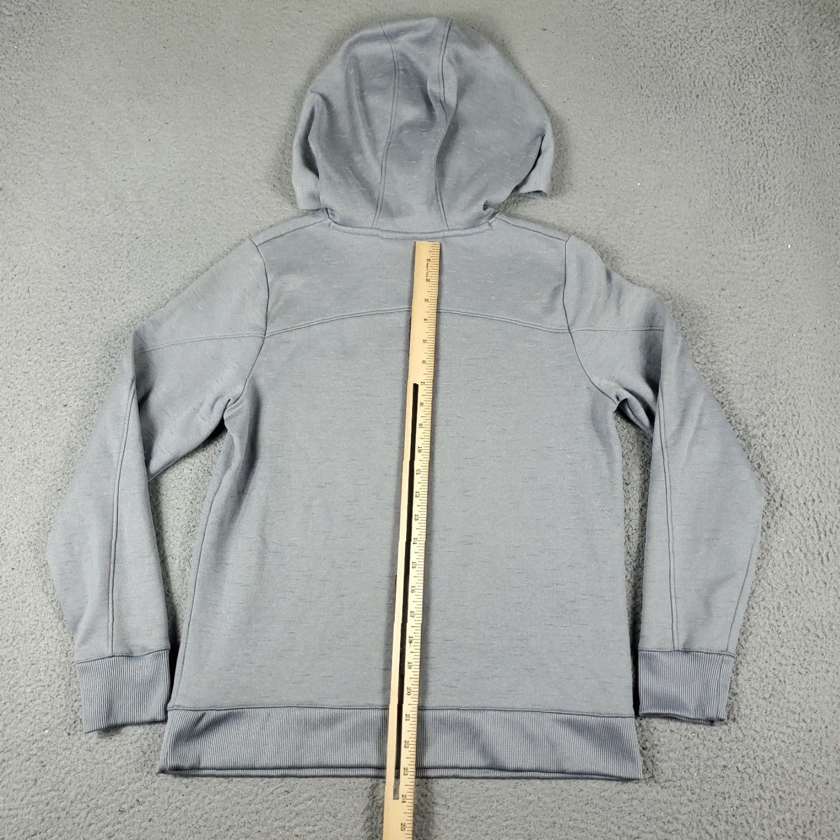 Under Armour Under Armour Hoodie Womens Small Gray Pullover Sweatshirt Mock Neck Logo Pockets Regular Fit- Activewear, Casual, Winter Size S / US 4 / IT 40 - 6 Thumbnail