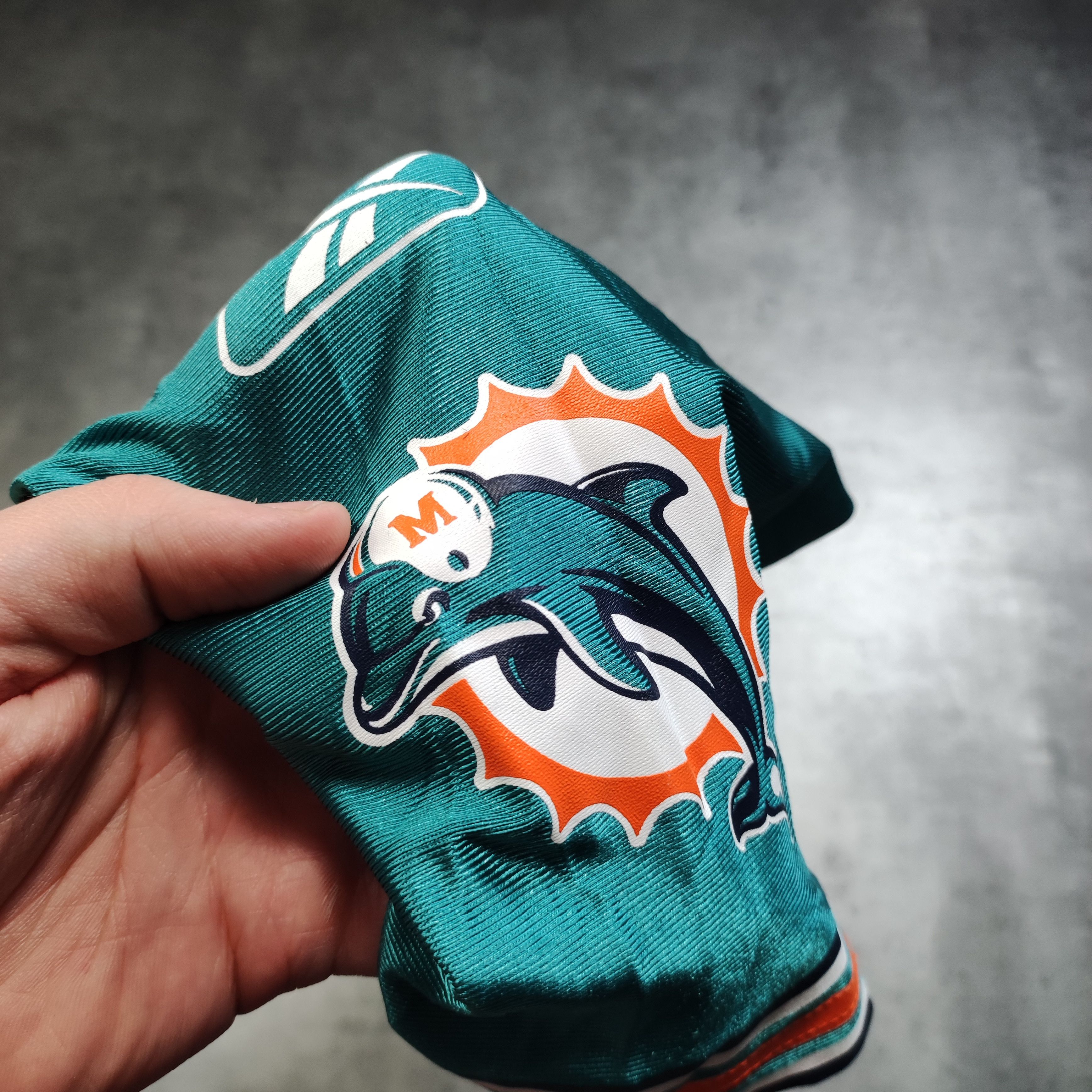 NFL × Vintage RARE NFL Miami Dolphines x Reebok Equipment Jersey Size US M / EU 48-50 / 2 - 4 Thumbnail