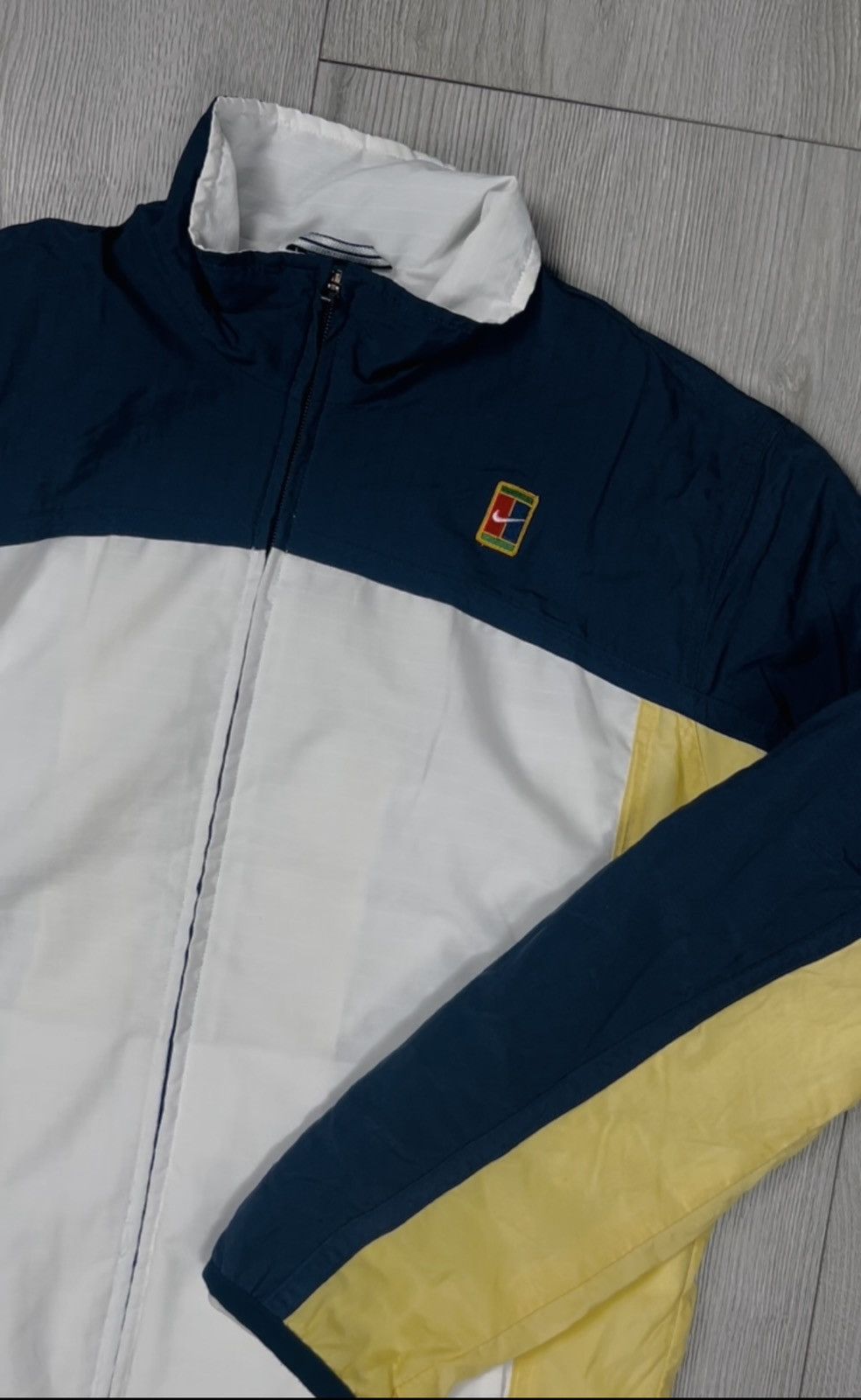 Nike × Vintage Vintage Nike Court Track Jacket Size US M / EU 48-50 / 2 - 1 Thumbnail