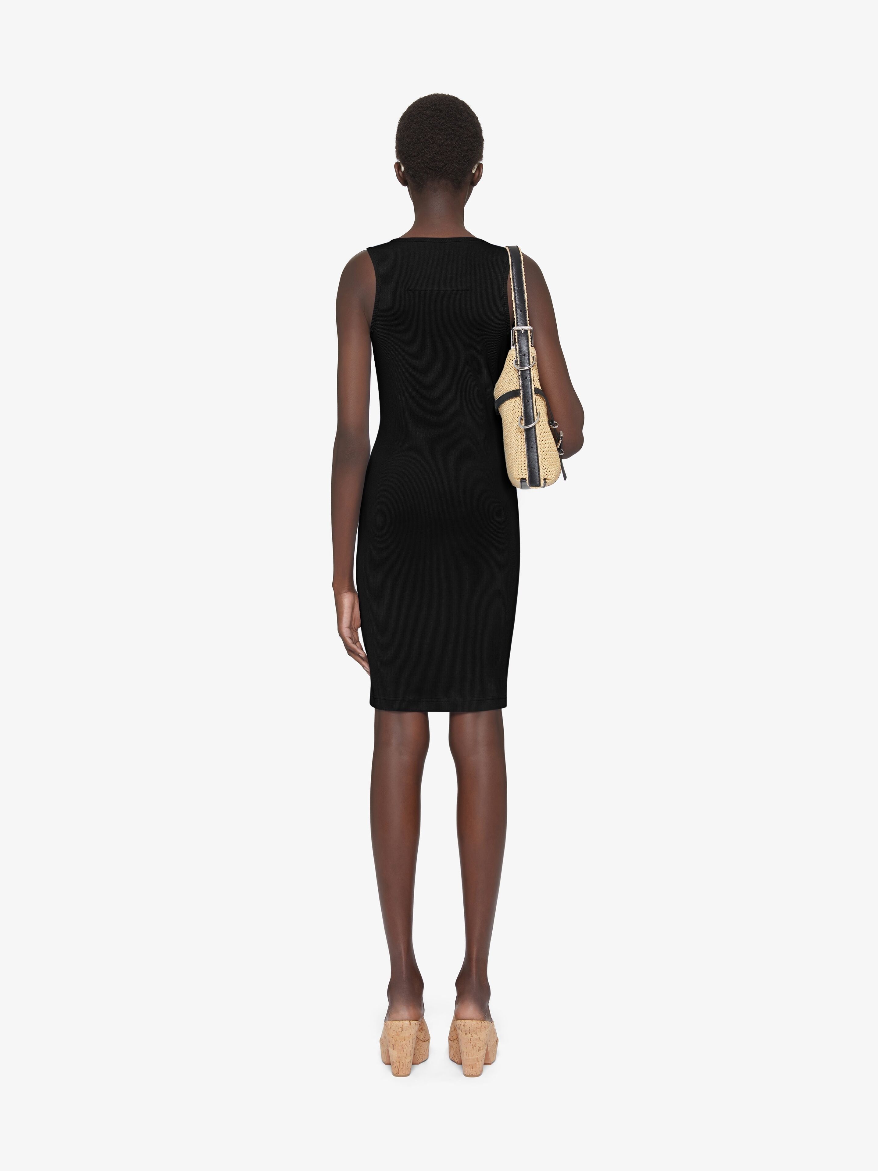 Givenchy o1n1vont0326 Tank Dress in Black Size M / US 6-8 / IT 42-44 - 3 Thumbnail