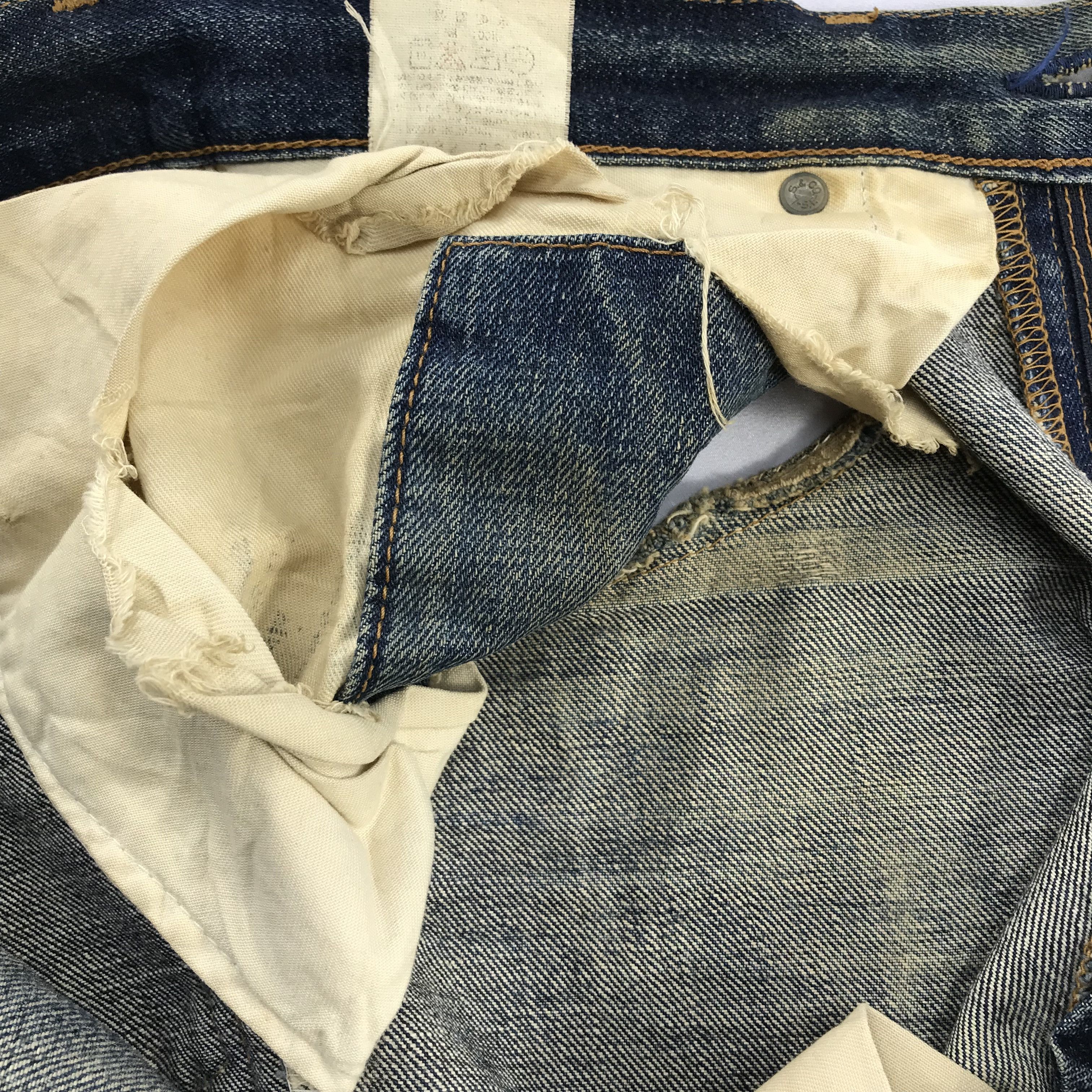 Levi's Vintage Levi's 502 Big E Selvedge Denim Jeans KJ3461 Size US 32 / EU 48 - 9 Thumbnail