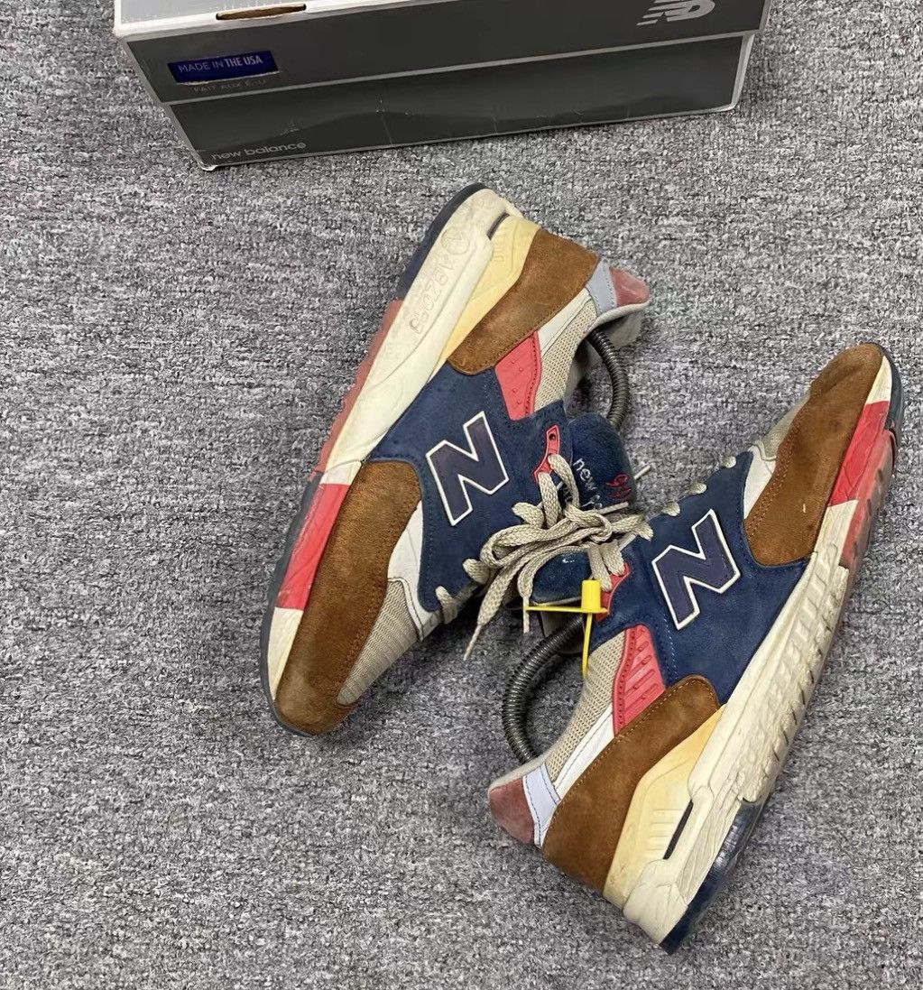New Balance New Balance x J.Crew M998HTB Co-branded Sneakers J16 Size US 8.5 / EU 41-42 - 4 Thumbnail
