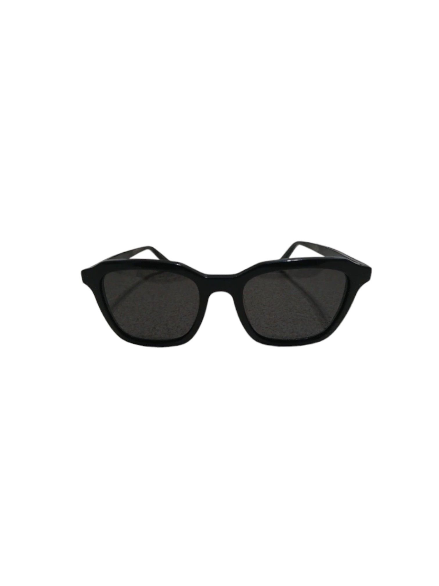 Saint Laurent Paris Saint Laurent Black Acetate Square Sunglasses, 2010s Size ONE SIZE - 1 Thumbnail