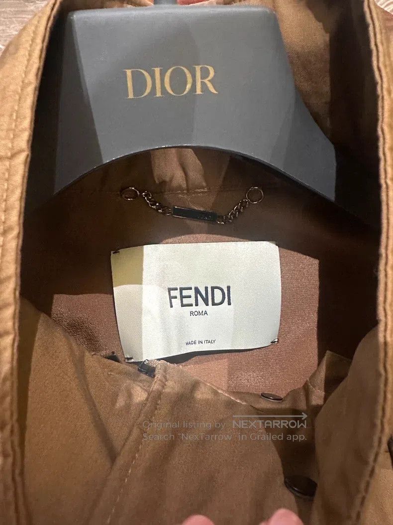 Fendi Fendi Trench Coat Size XXS / US 00 / IT 34 - 7 Thumbnail