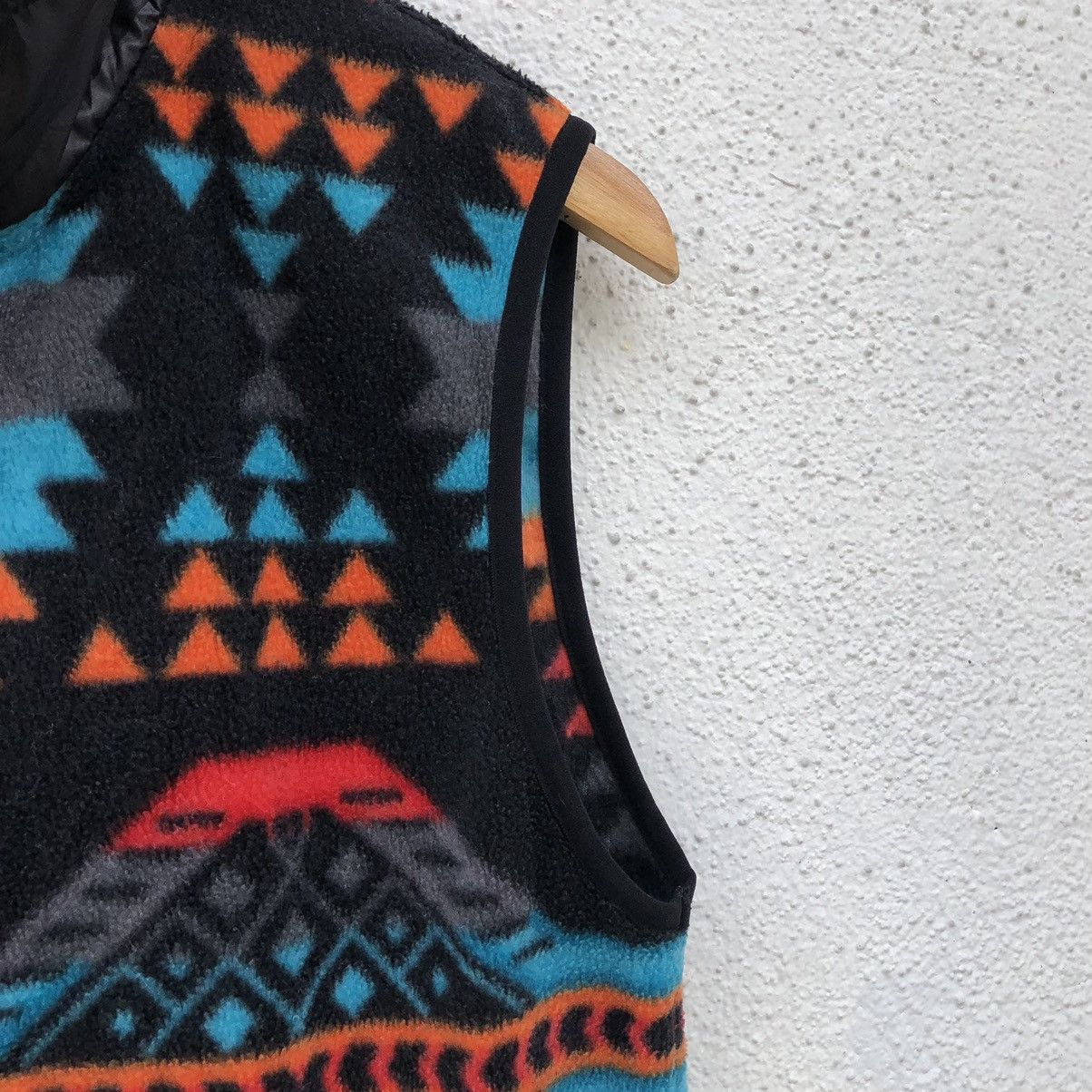 Global Work Global Work Aztec Colourful Navajo Fleece Vest Jacket Size US M / EU 48-50 / 2 - 4 Thumbnail