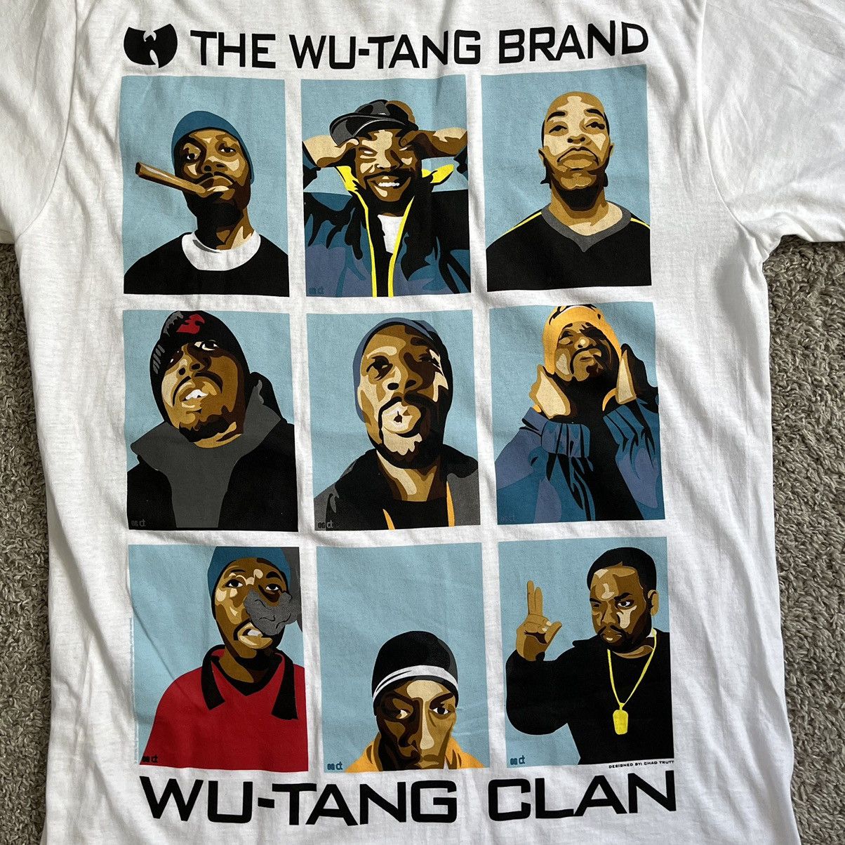 Wu-Tang Clan 🔴Wu-Tang Shirt Size XL WuTang Cartoon Gza ODB Method Man Size US XL / EU 56 / 4 - 2 Thumbnail