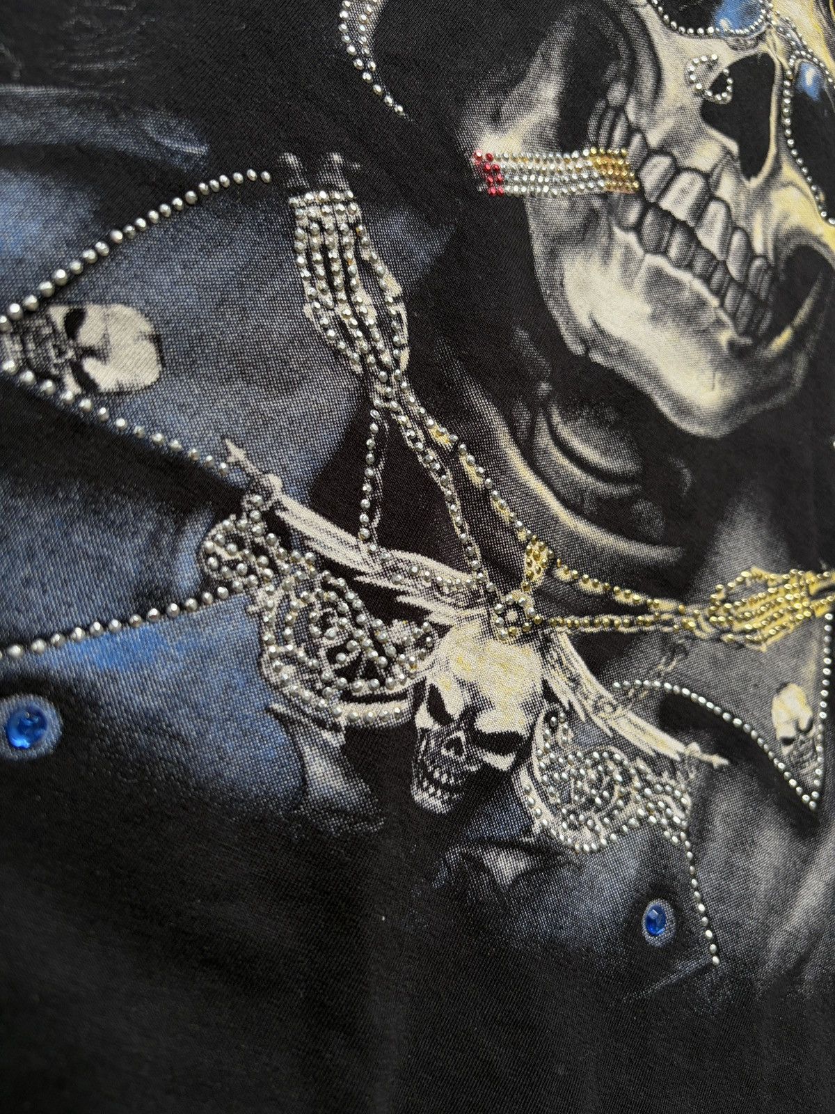Ed Hardy Ed Hardy Christian Audigier Guns n Roses Rhinestone T-shirt Size US S / EU 44-46 / 1 - 3 Thumbnail