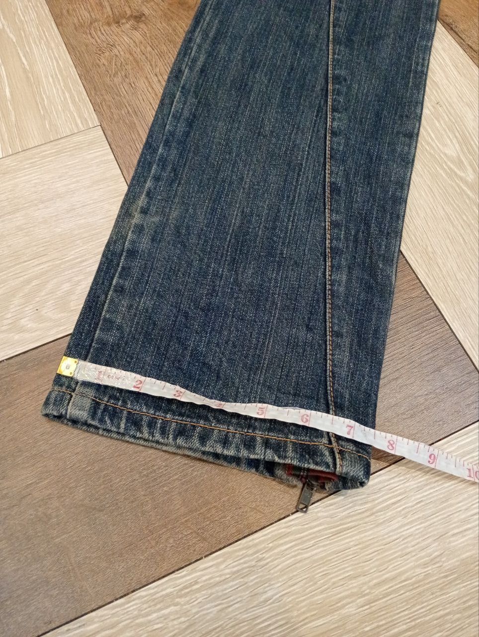 Morgan Homme MORGAN HOMME ANKLE ZIP BLUE DENIM JEANS Size US 32 / EU 48 - 19 Thumbnail