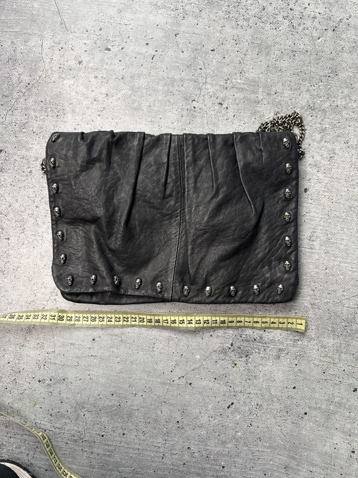 Japanese Brand Vintage Y2K Leather Crossbody Bag Archival BALENCIAGA style Size ONE SIZE - 7 Thumbnail