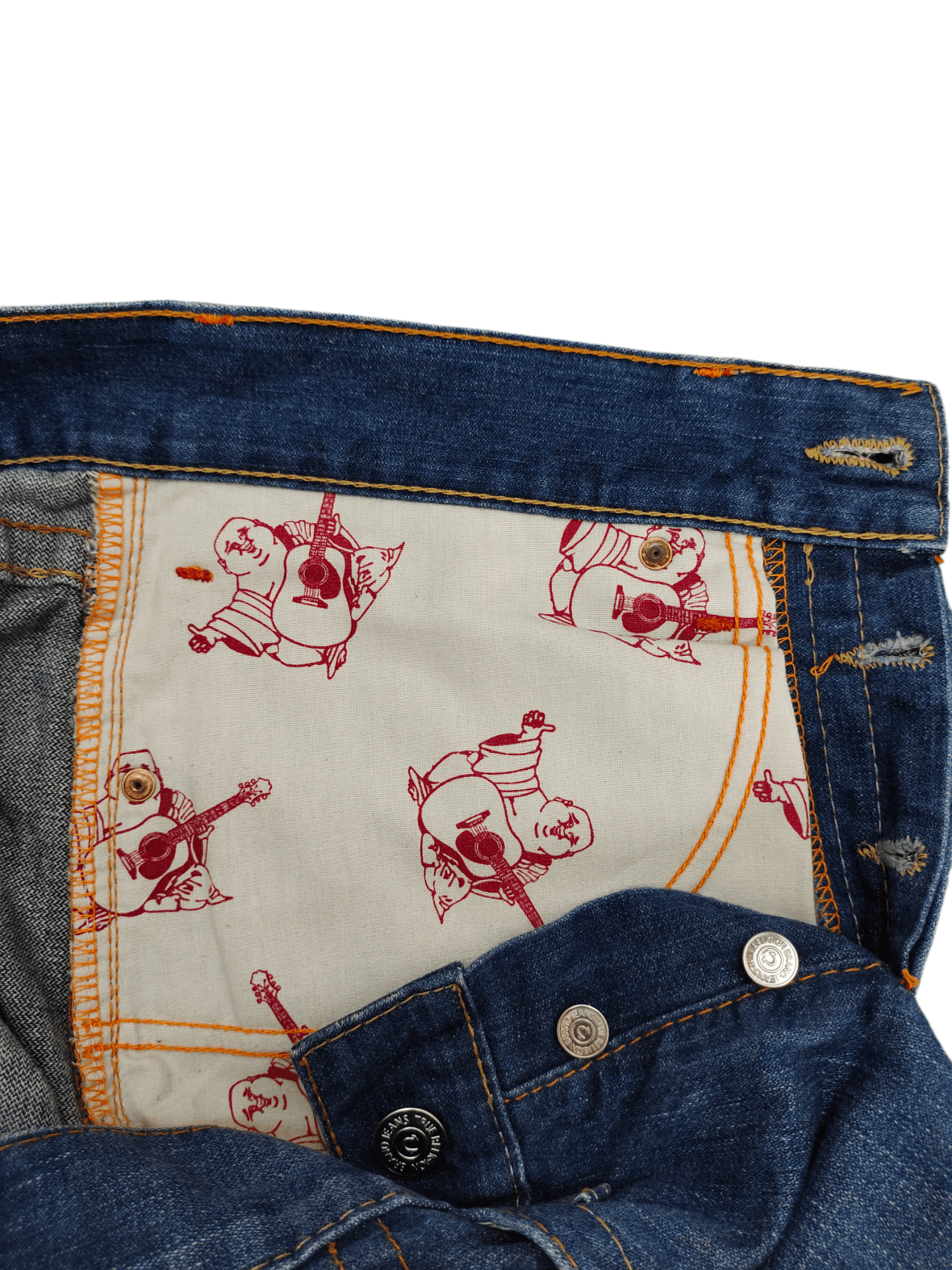 True Religion Vintage Y2k True Religion Logan Denim Jeans Size US 34 / EU 50 - 18 Thumbnail