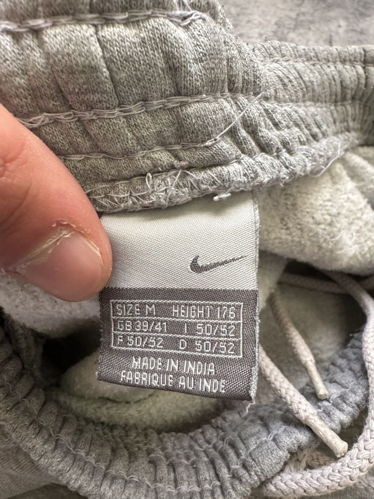 Nike × Vintage Casual Vintage Nike Baggy Sweatpants Sportswear Size US 31 - 5 Thumbnail