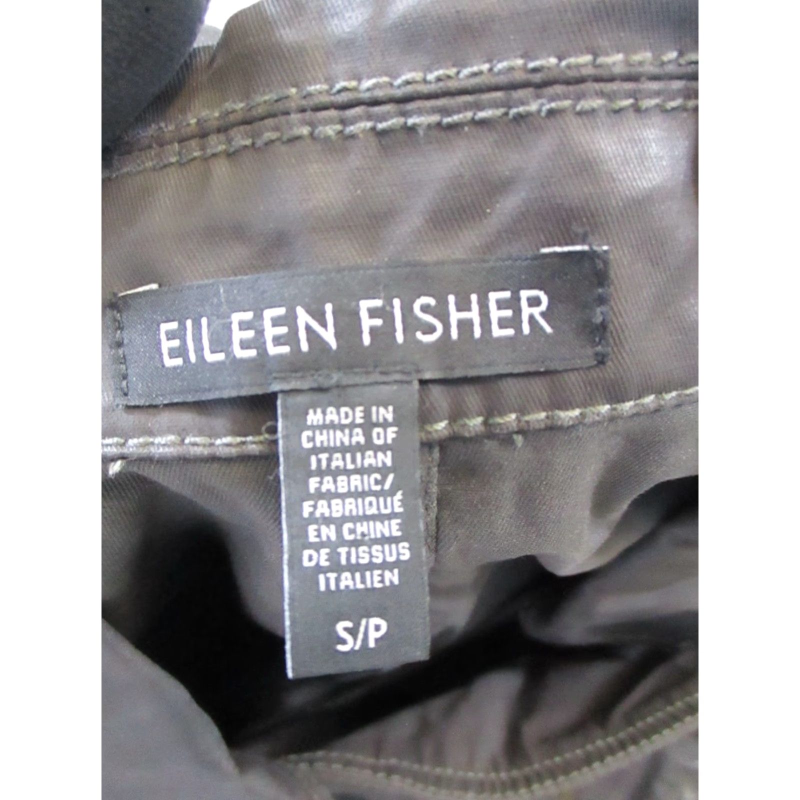 Eileen Fisher Eileen Fisher Jacket Womens Small Black Cotton Full Zip Size S / US 4 / IT 40 - 3 Thumbnail