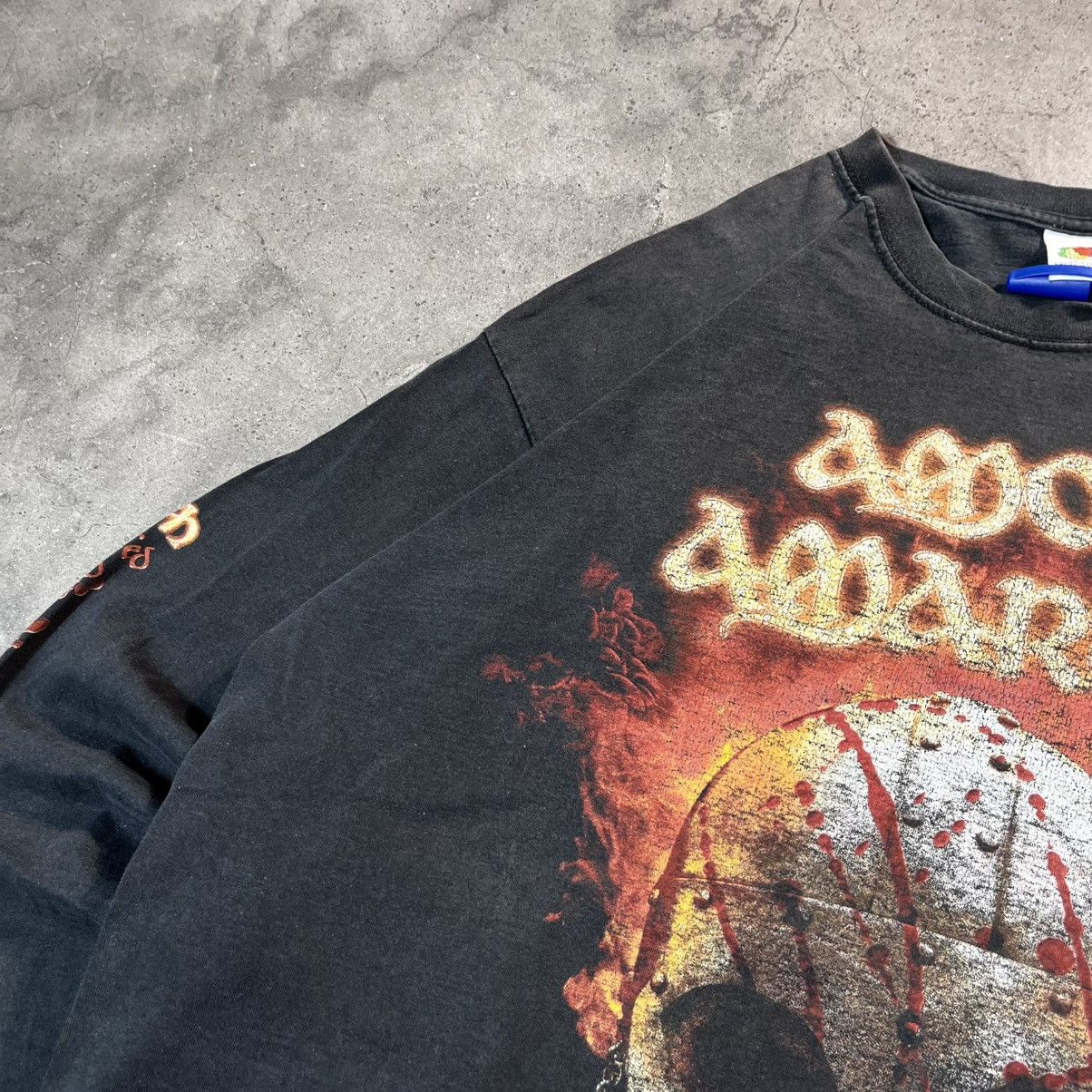 Band Tees Amon Amarth 00s Vintage Rock Metal Longsleeve Tee Tshirt Size US XL / EU 56 / 4 - 4 Thumbnail