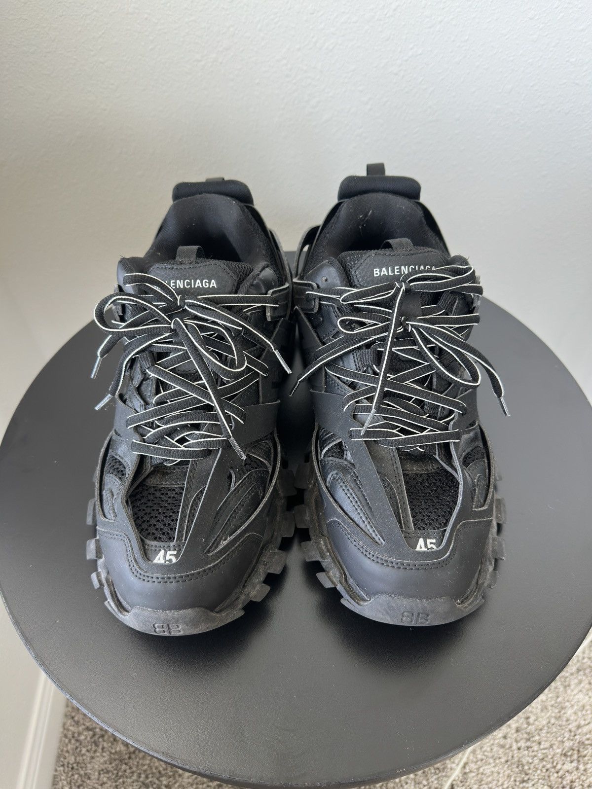 Balenciaga Balenciaga Track 1 Black Size US 12 / EU 45 - 2 Thumbnail