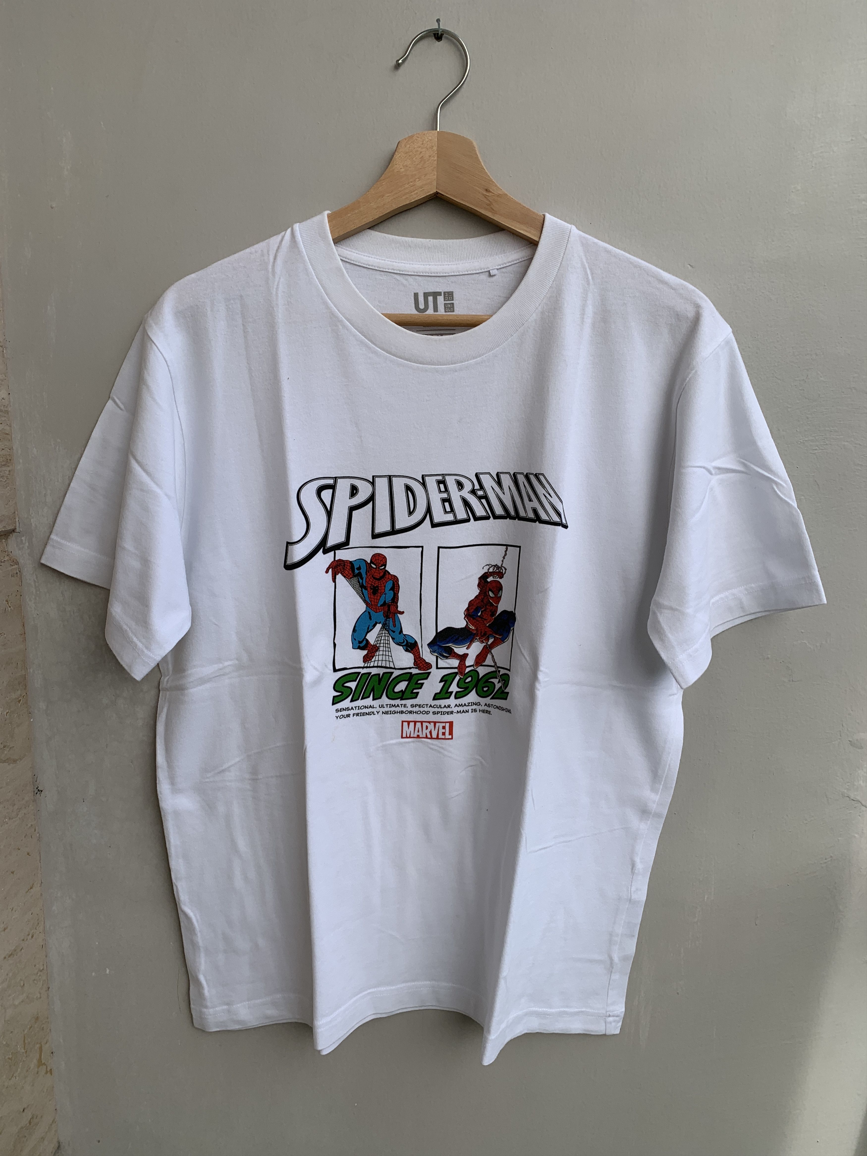 Japanese Brand × Marvel Comics × Uniqlo Uniqlo UT x Marvel 'Spiderman' Size US M / EU 48-50 / 2 - 2 Thumbnail