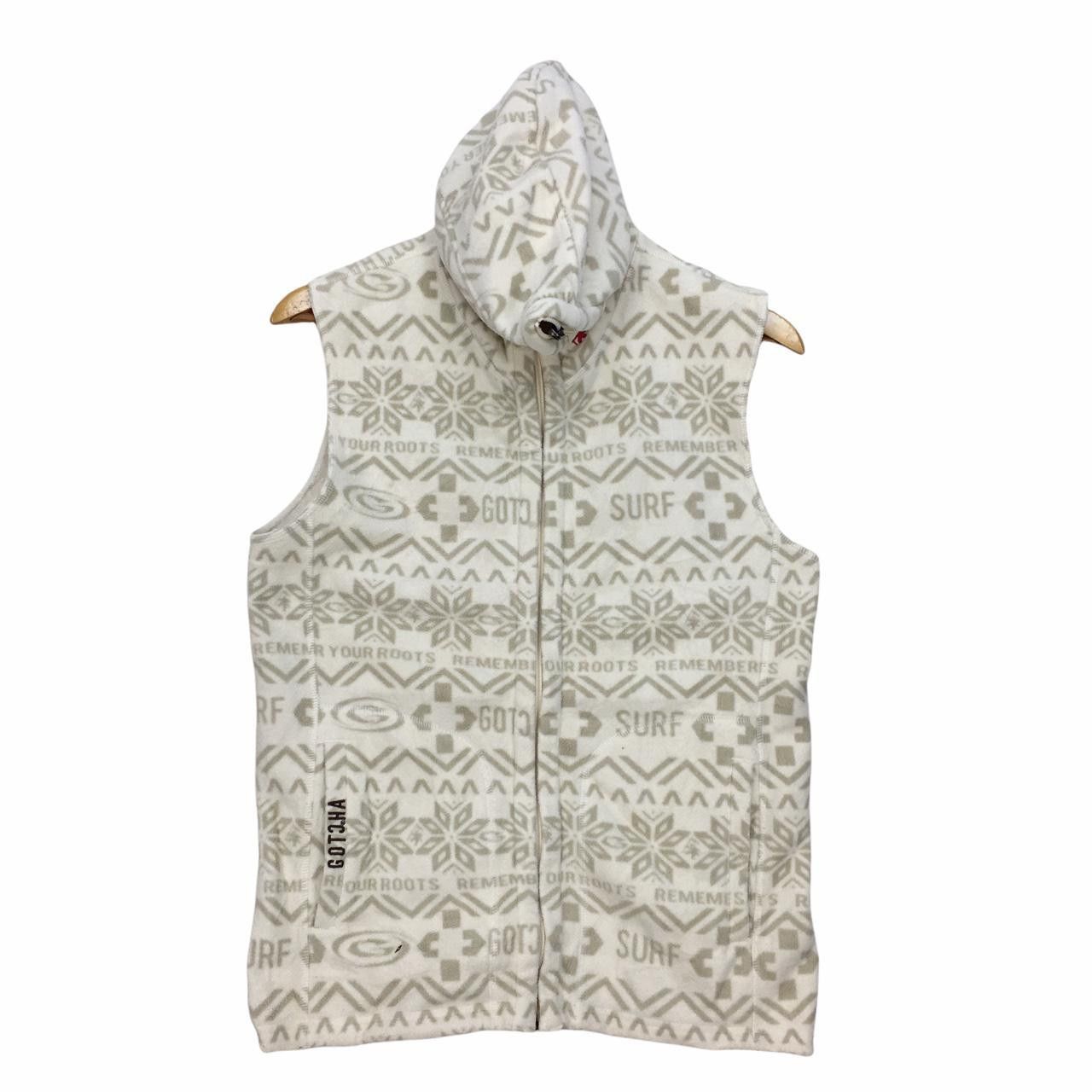 Gotcha Vtg GOTCHA Remember Your Roots Fleece Hoodie Jacket Full Size US M / EU 48-50 / 2 - 1 Thumbnail