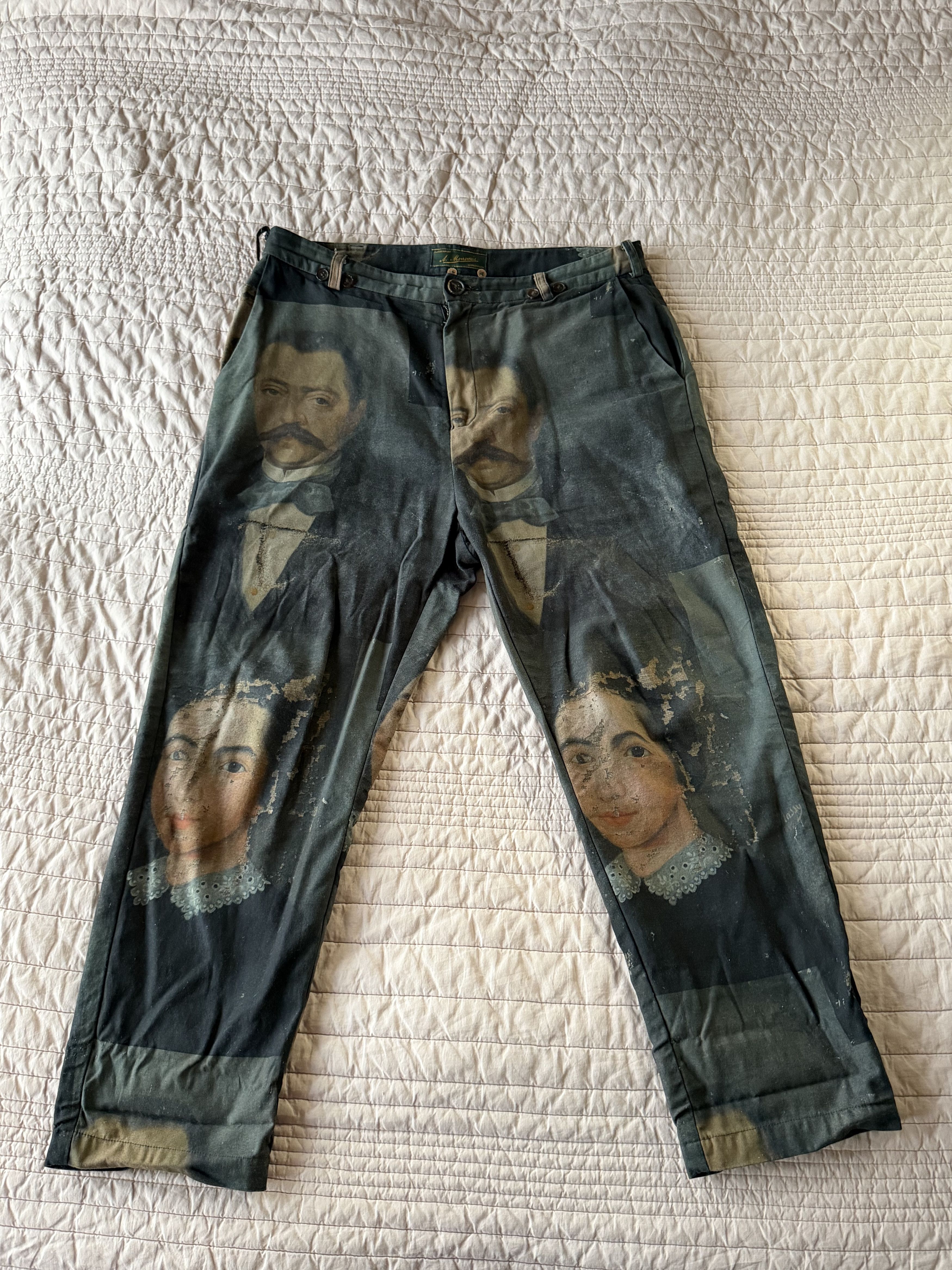 Printed Derby Pants (Sz 4/50)