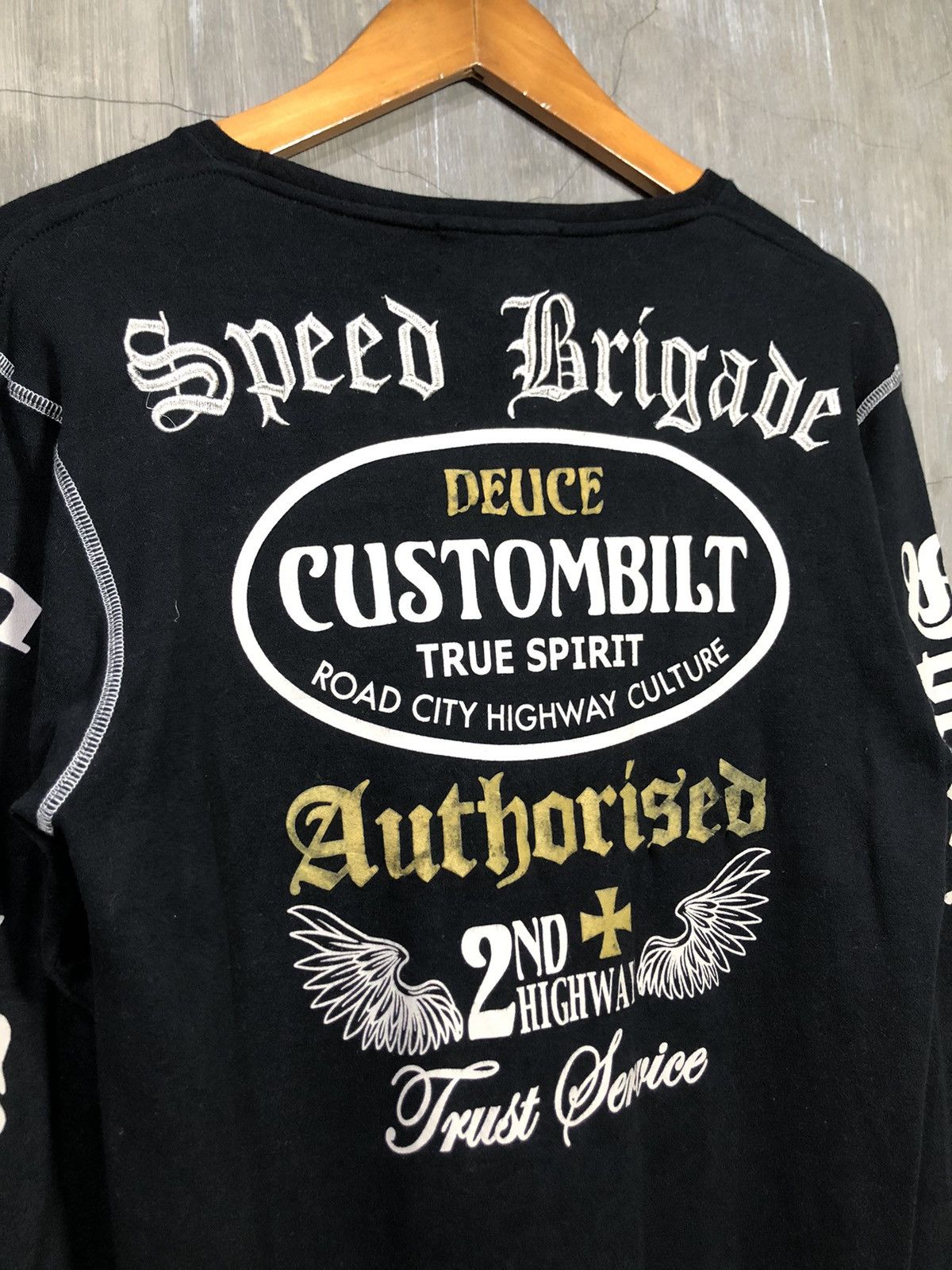 Japanese Brand × Vintage Y2K Speed Brigade Longsleeve T-shirt Size US L / EU 52-54 / 3 - 10 Thumbnail