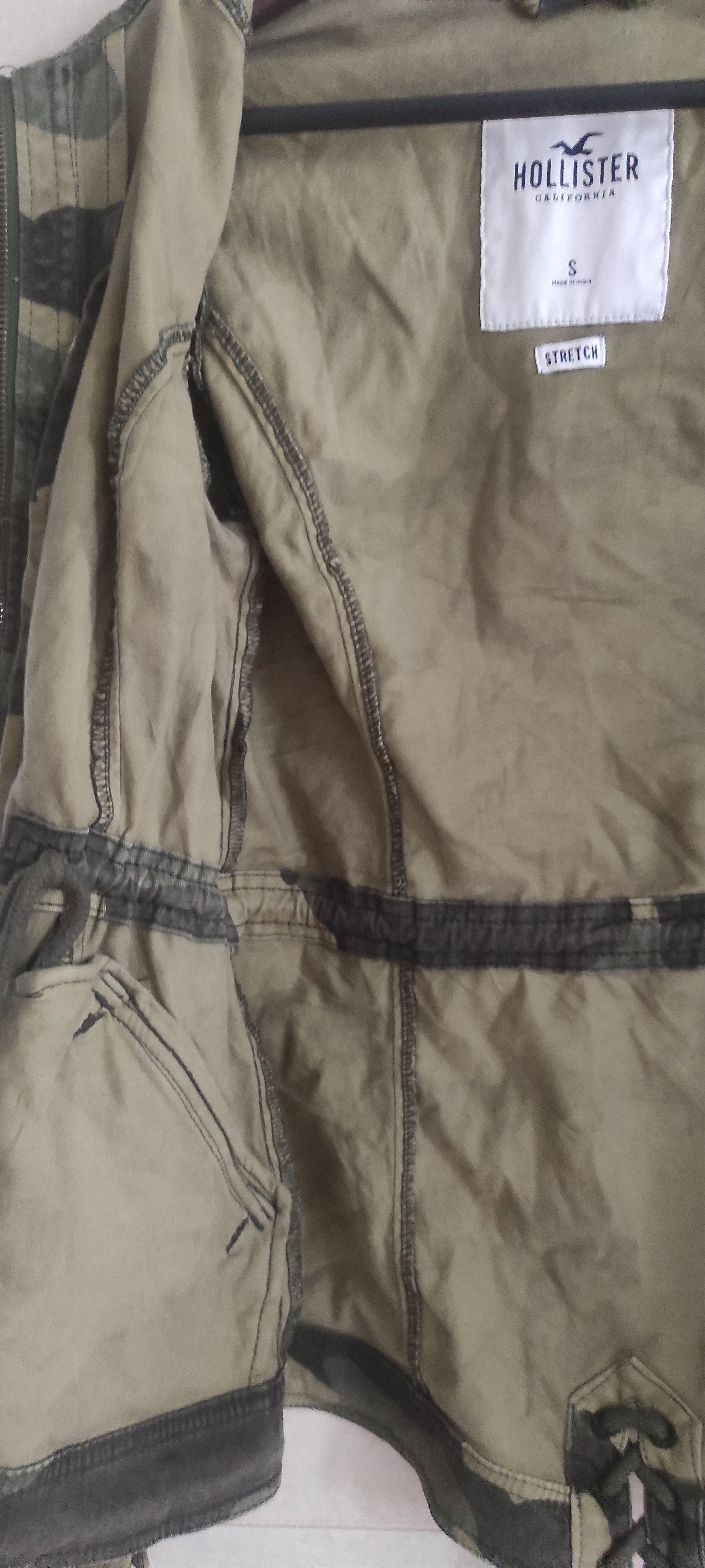 Hollister Hollister Utility Military Style Camo Camouflage Jacket Size S / US 4 / IT 40 - 14 Thumbnail